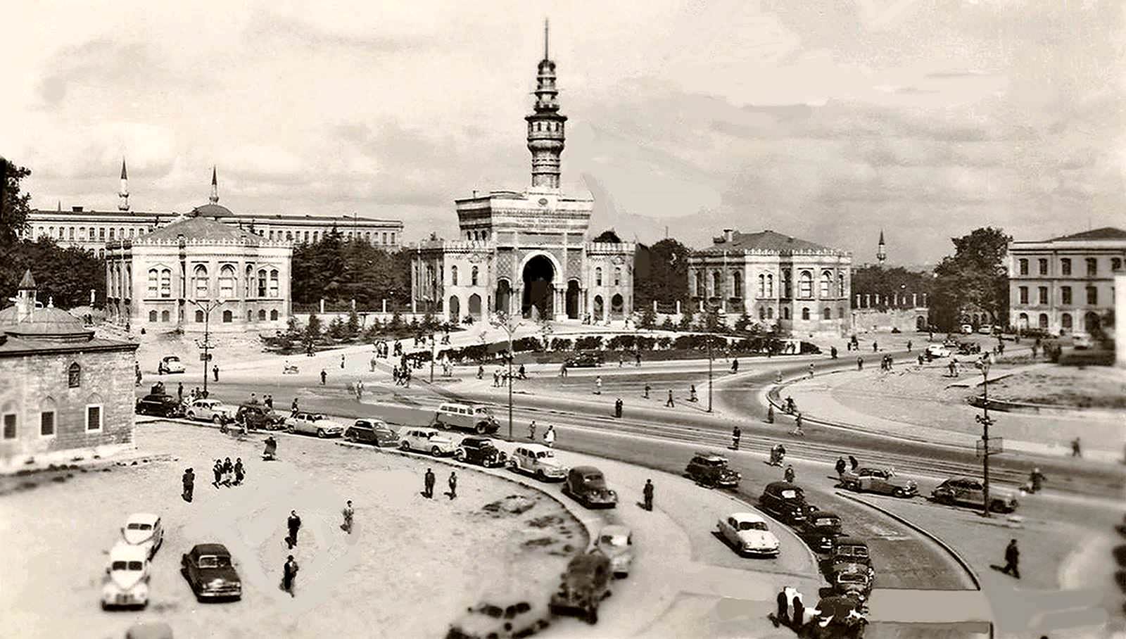 1960'ların Başlarında Beyazıt Meydanı