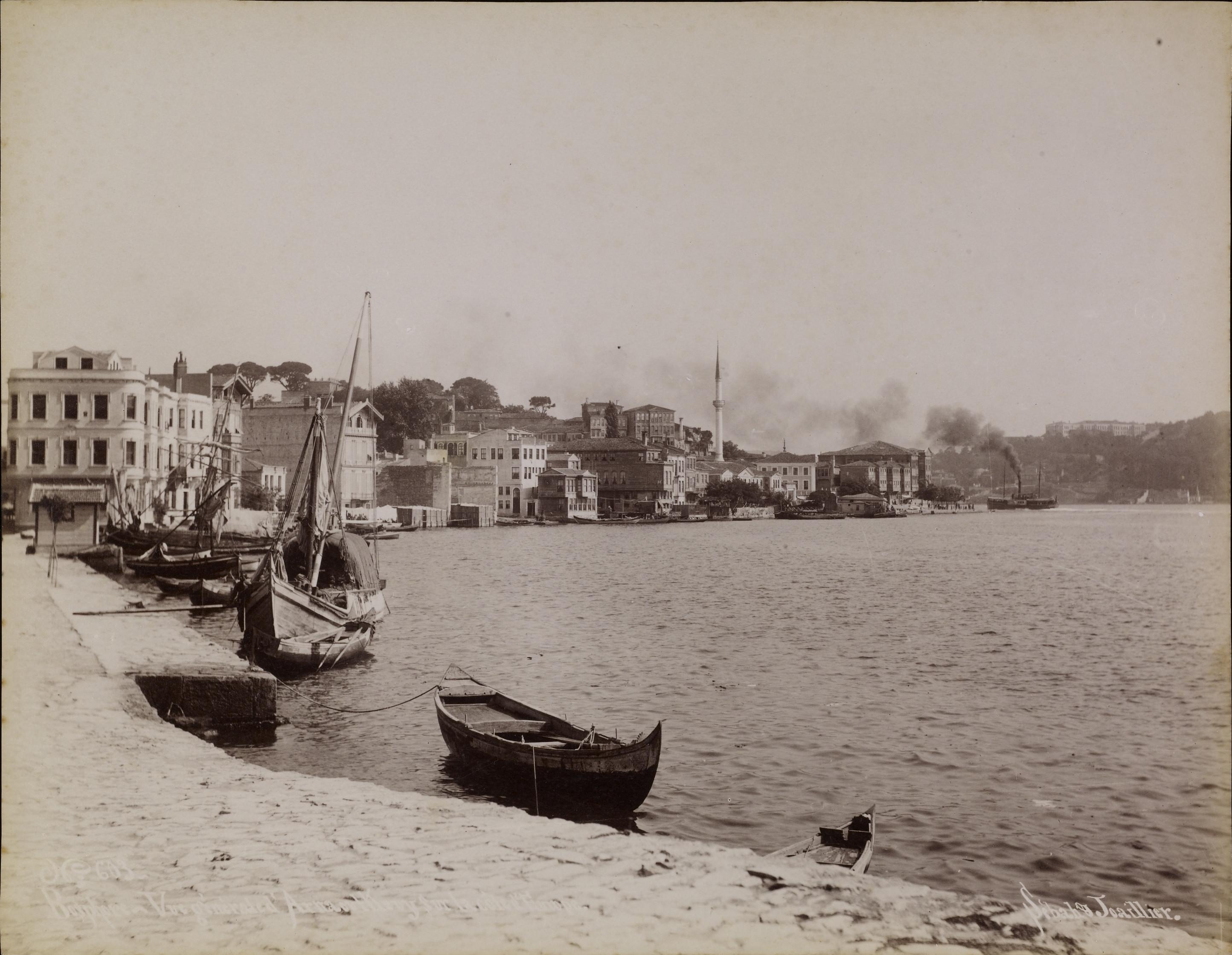 7240 - Arnavutköy Sahili / Sébah ve Joaillier Fotoğrafı