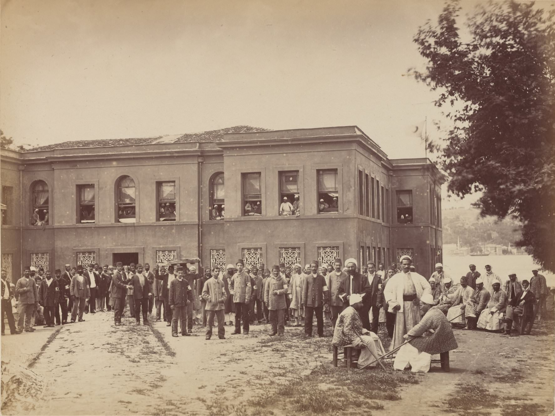 Ağalar Dairesi Hastanesi, Beylerbeyi / 1870'ler