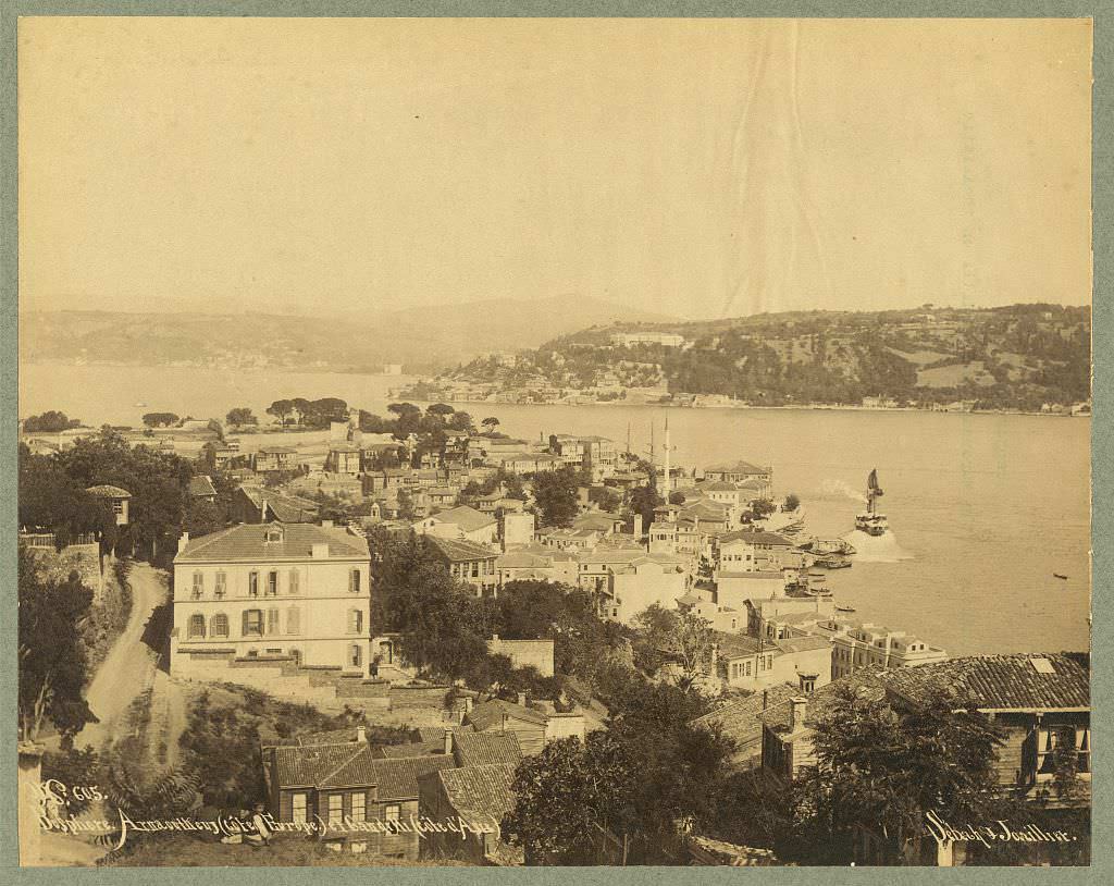Arnavutköy Sébah & Joaillier 1880-1900 LOC Arşivi