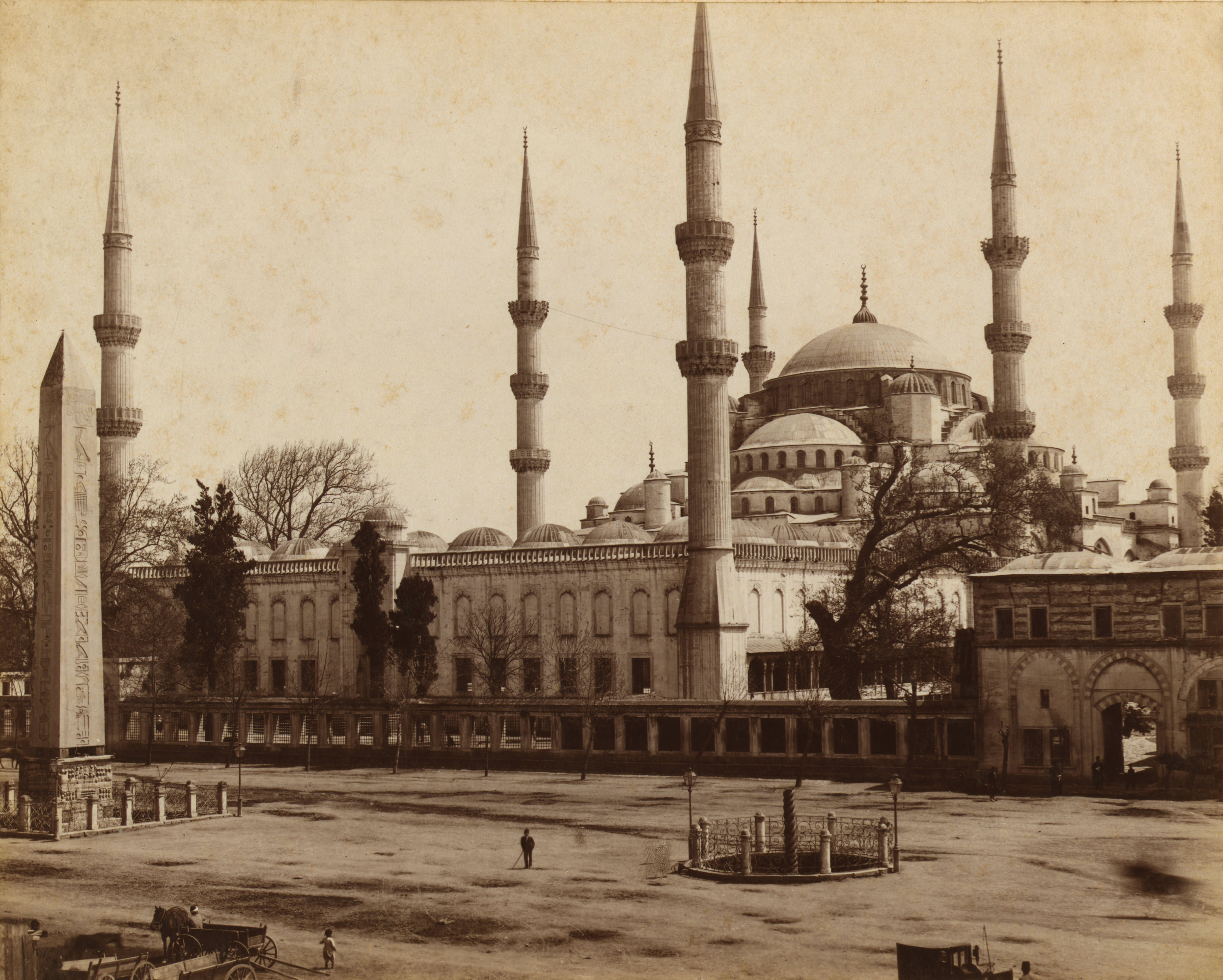 Atmeydanı ve Sultan Ahmet Camii / Ali Rıza Paşa Fotoğrafı/ 1880-1907