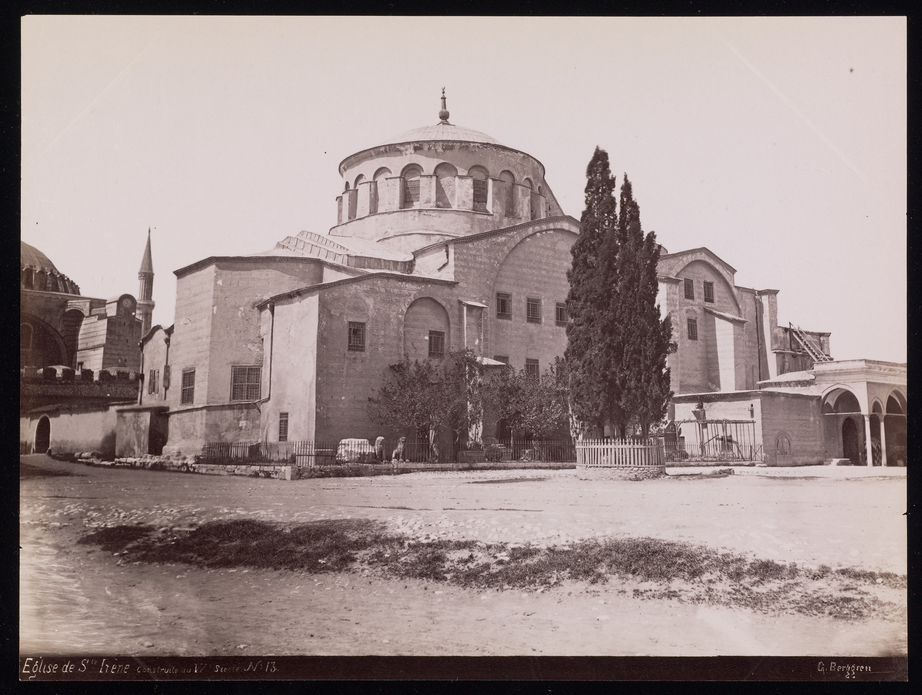 Aya İrini / 1870'ler / Guillaume Berggren Fotoğrafı