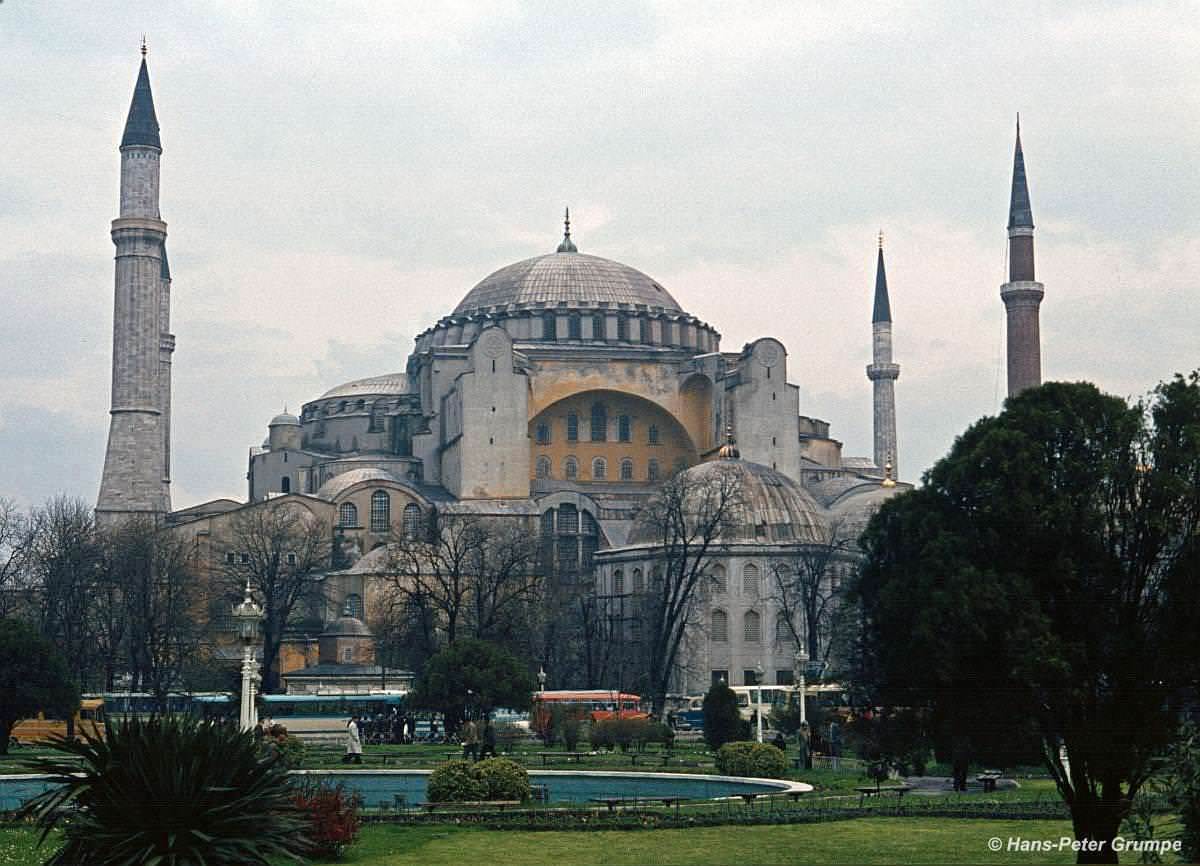 Ayasofya / 1978 Hans Peter Grumpe fotoğrafı