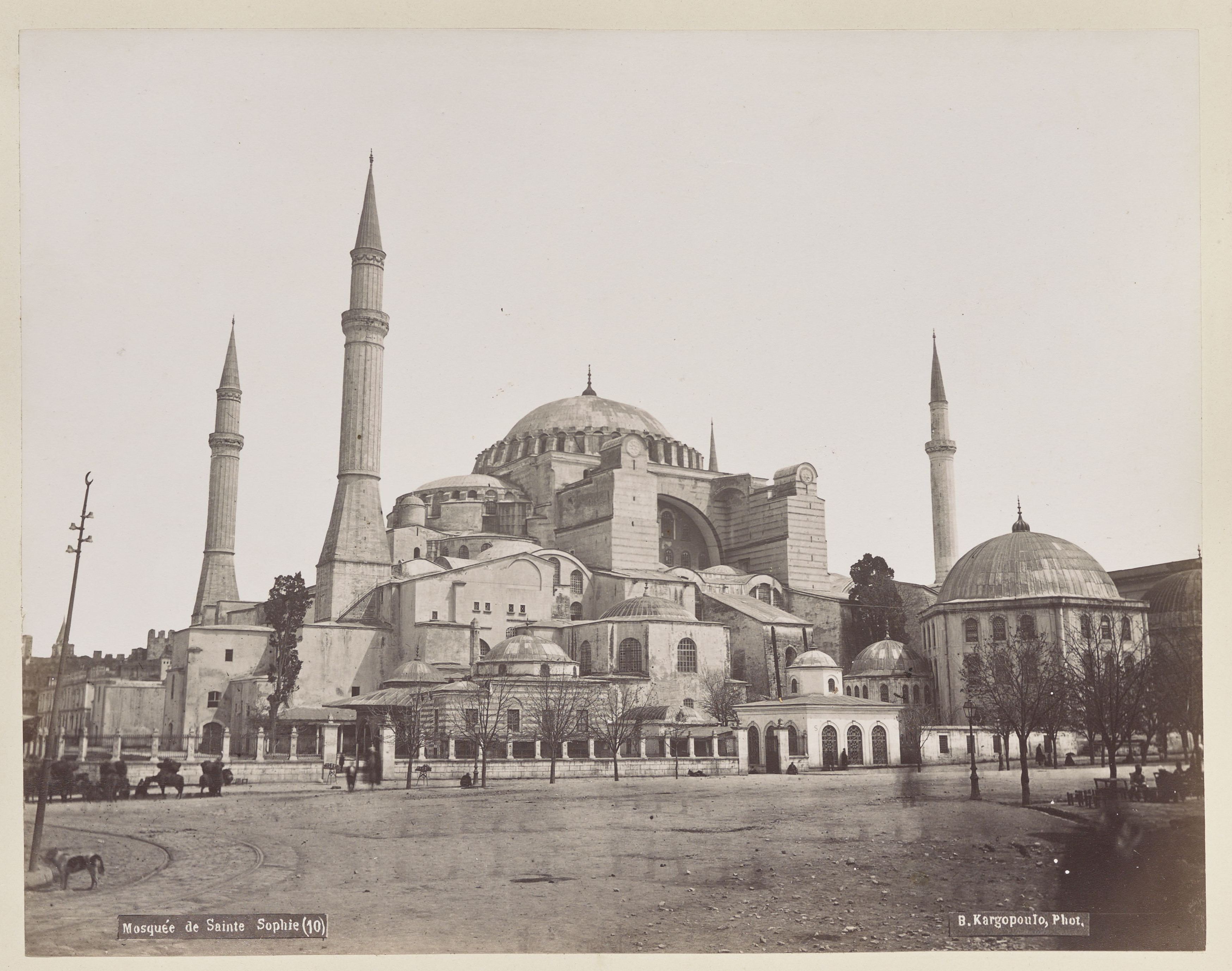 Ayasofya Basile Kargopoulo Fotoğrafı 1865-1875