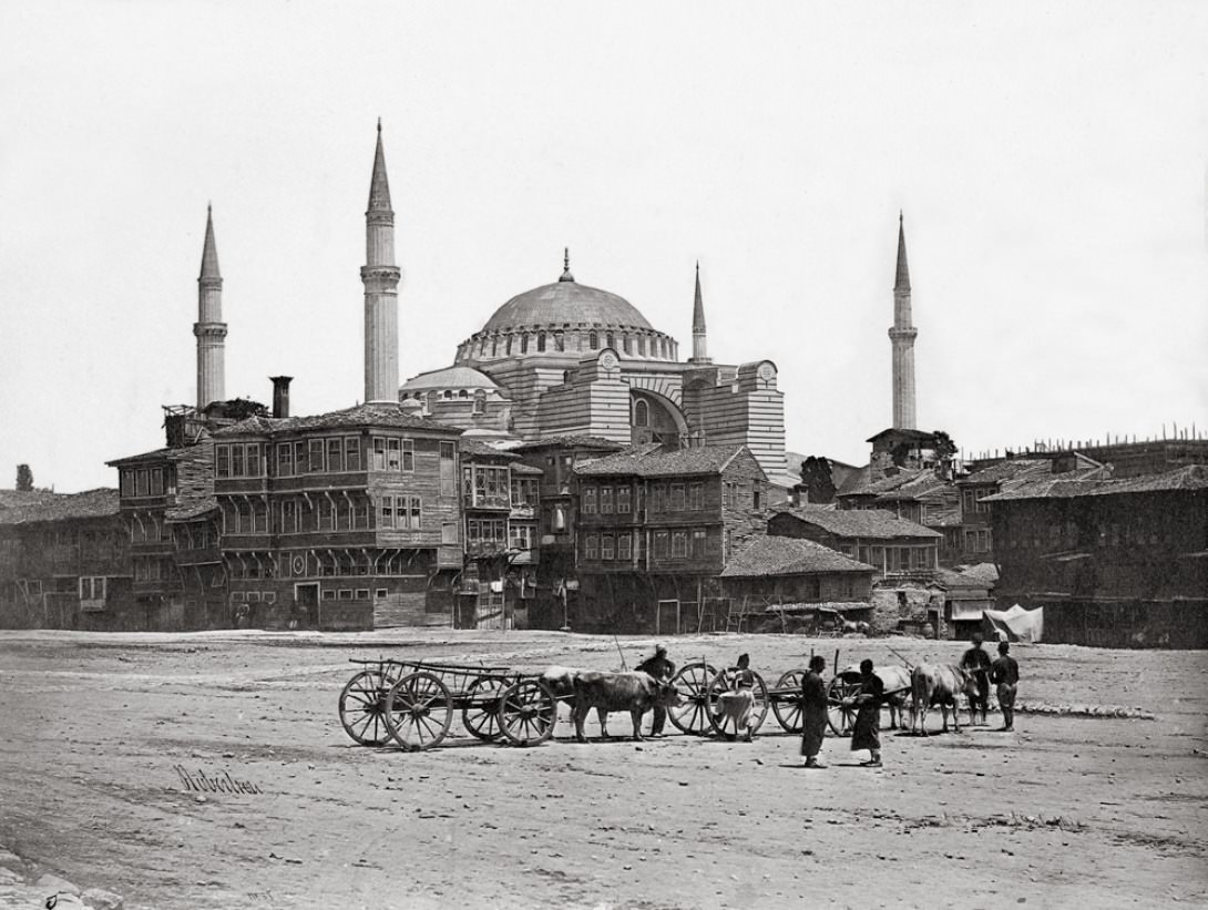 Ayasofya James Robertson, 1854