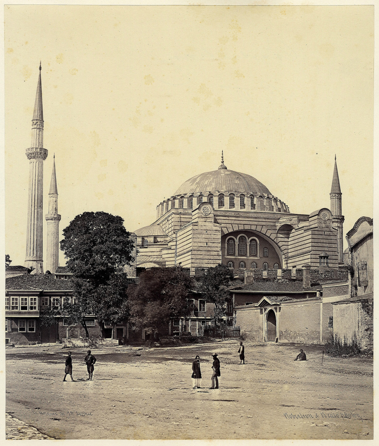 Ayasofya James Robertson & Felice Beato, 1855