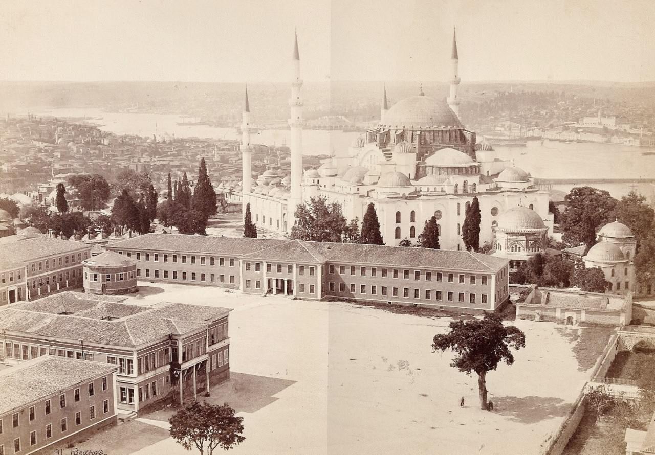 Beyazıt Kulesi'nden / Francis Bedford / 24 Mayıs 1862
