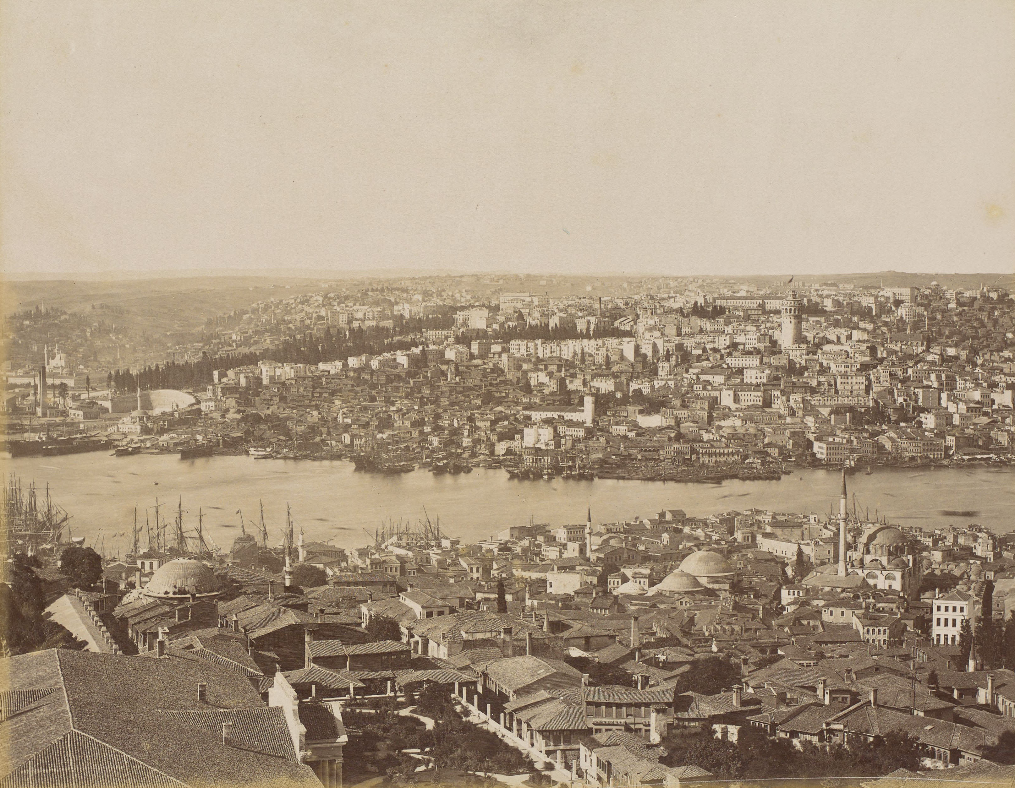 Beyazıt Kulesi'nden Galata Yönü