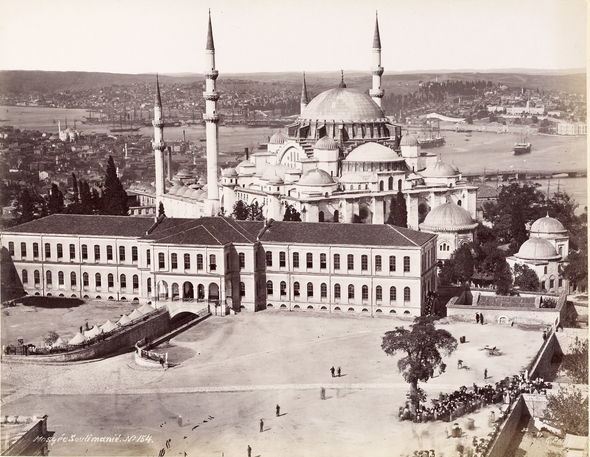 Beyazıt Kulesi'nden Süleymaniye / Guillaume Berggren Fotoğrafı 