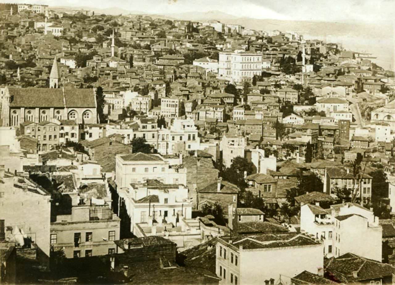 Beyoğlu Genel Görünüm / 1912