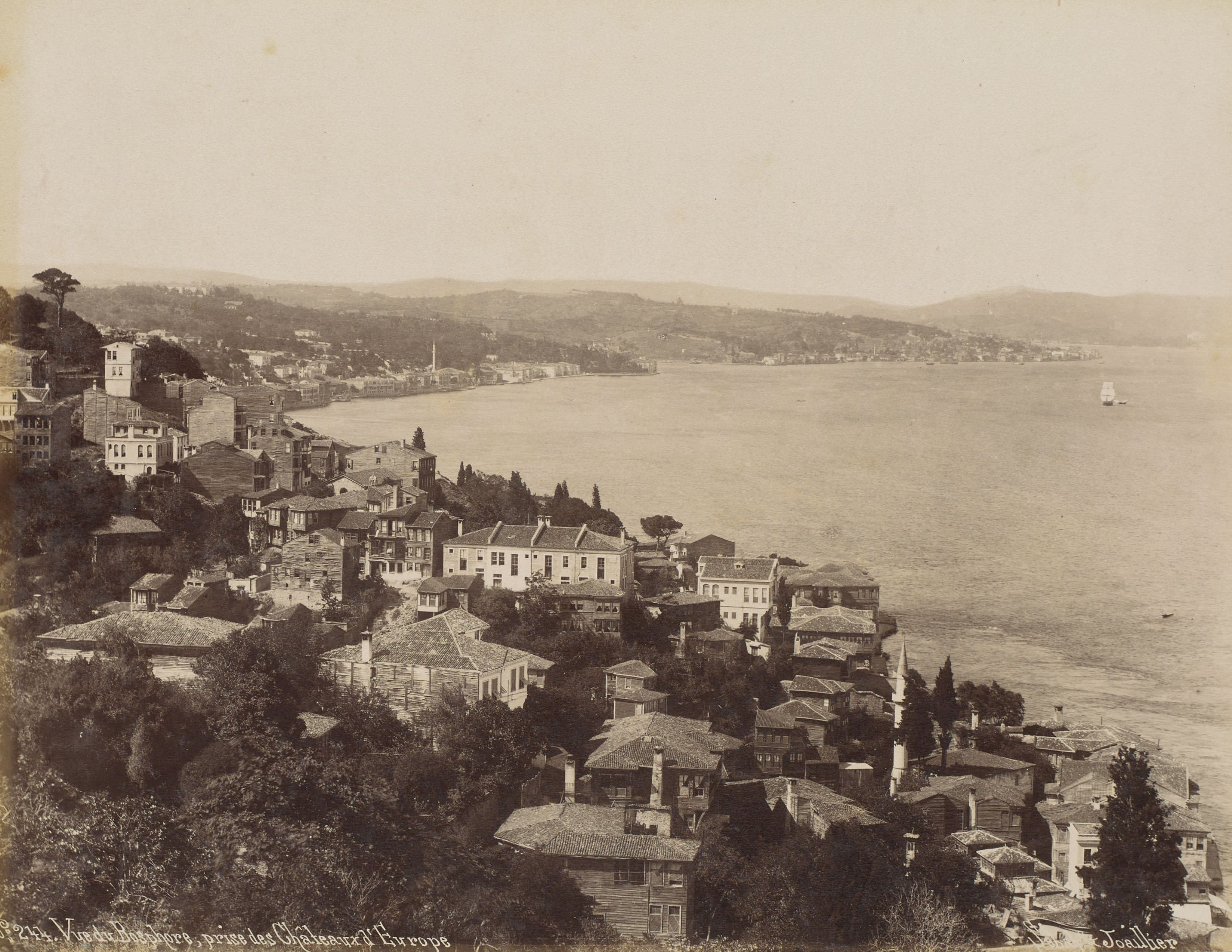 Boğaziçi / Rumelihisarı Mahallesi / 1890'lar / Sébah & Joaillier fotoğrafı