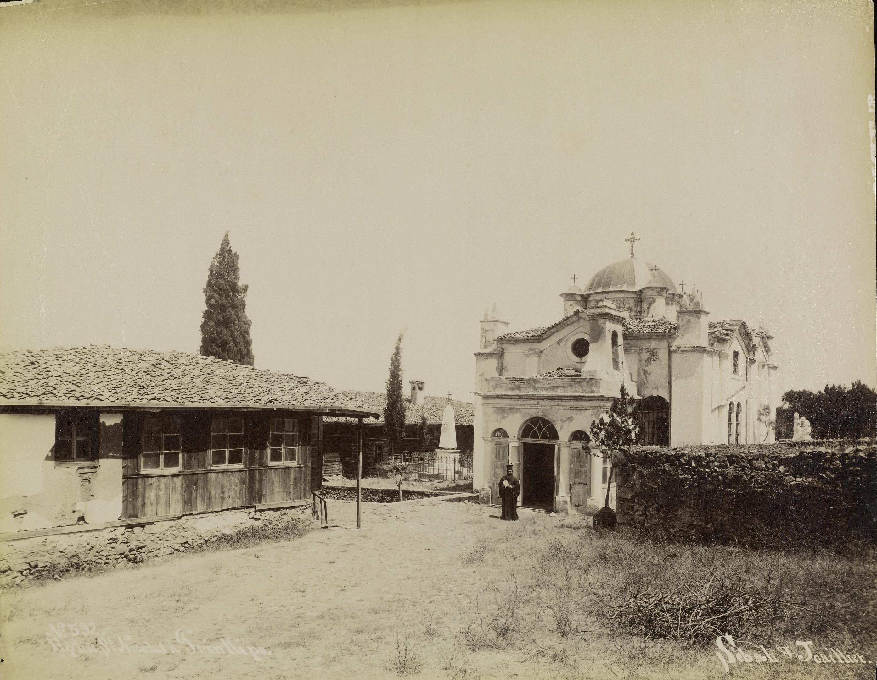 Büyükada Aya Nikola Kilisesi / Sébah ve Joaillier Fotoğrafı