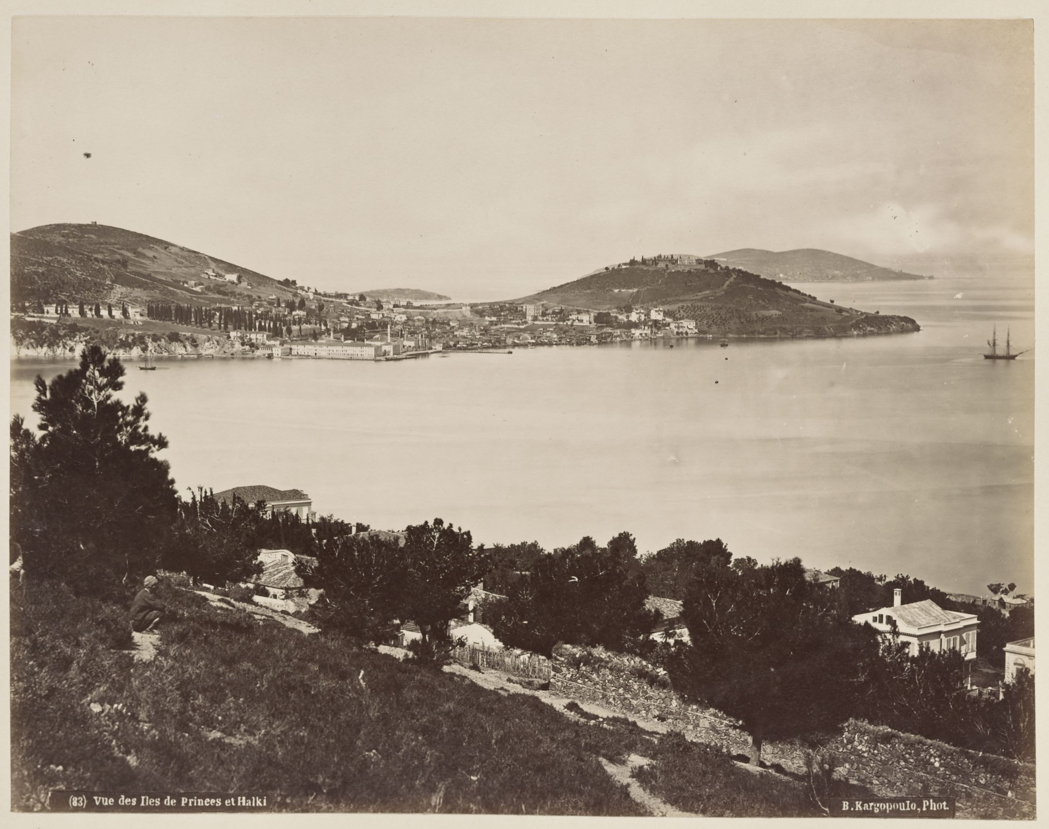 Büyükada Basile Kargopoulo Fotoğrafı 1865-1875