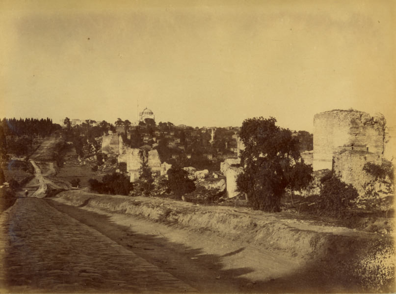 Edirnekapı ve Surlar / 1870s