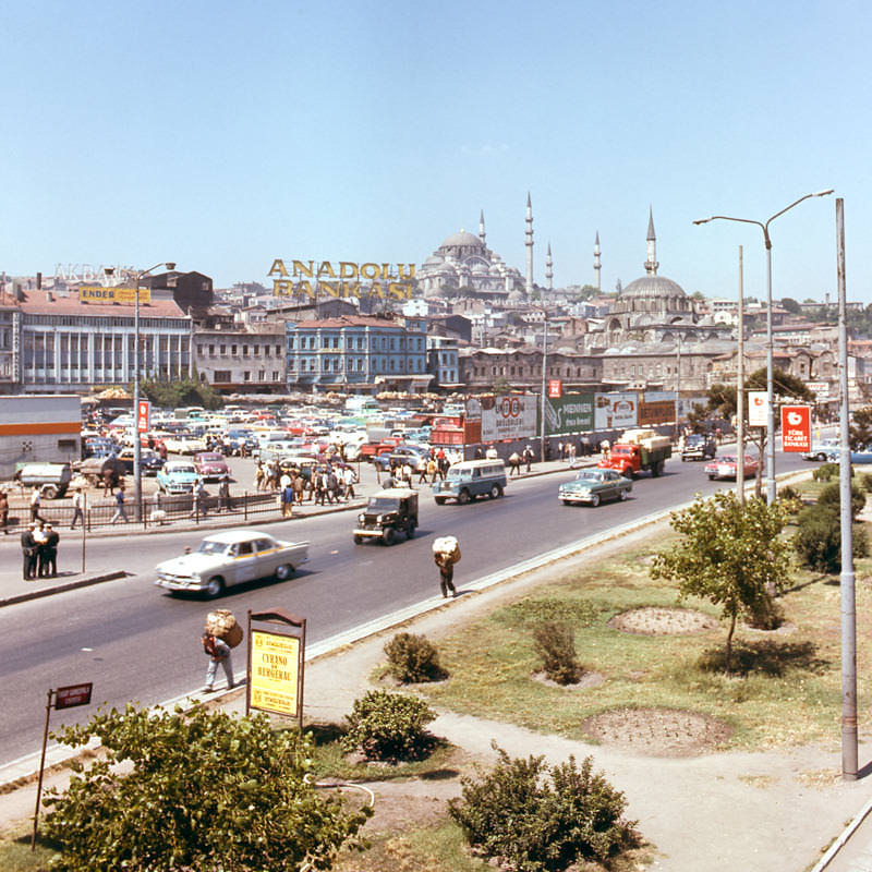Eminönü Charles Samz Fotoğrafı / 1971