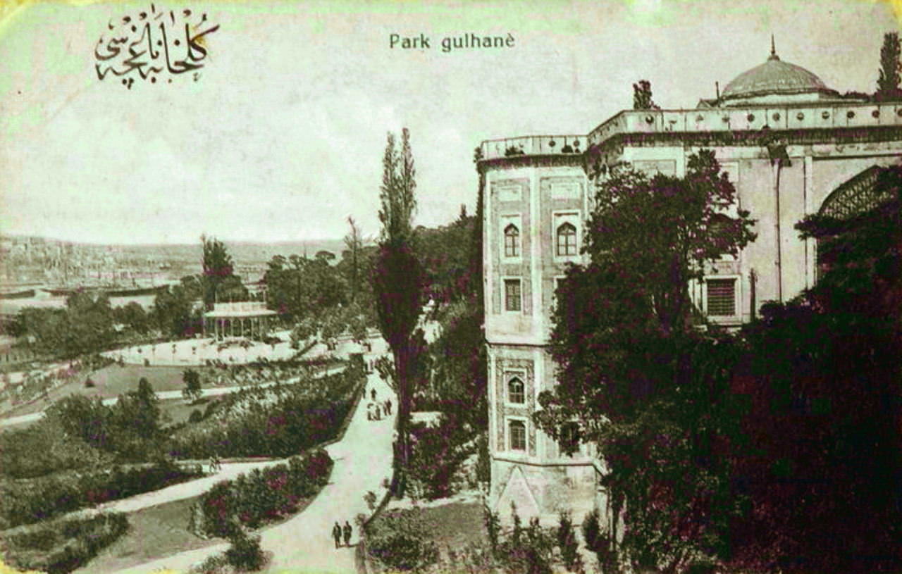Eski İstanbul Fotoğrafları: Gülhane Parkı