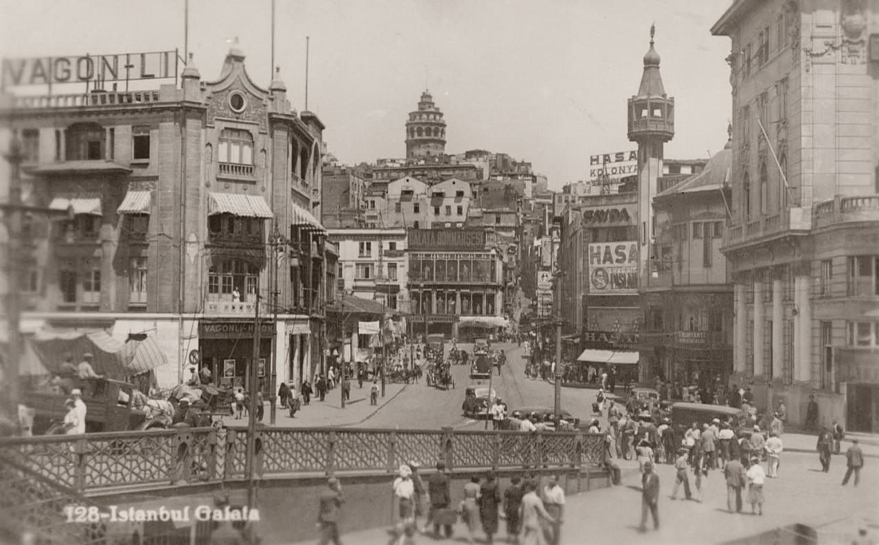 Eski İstanbul / Karaköy / 1947