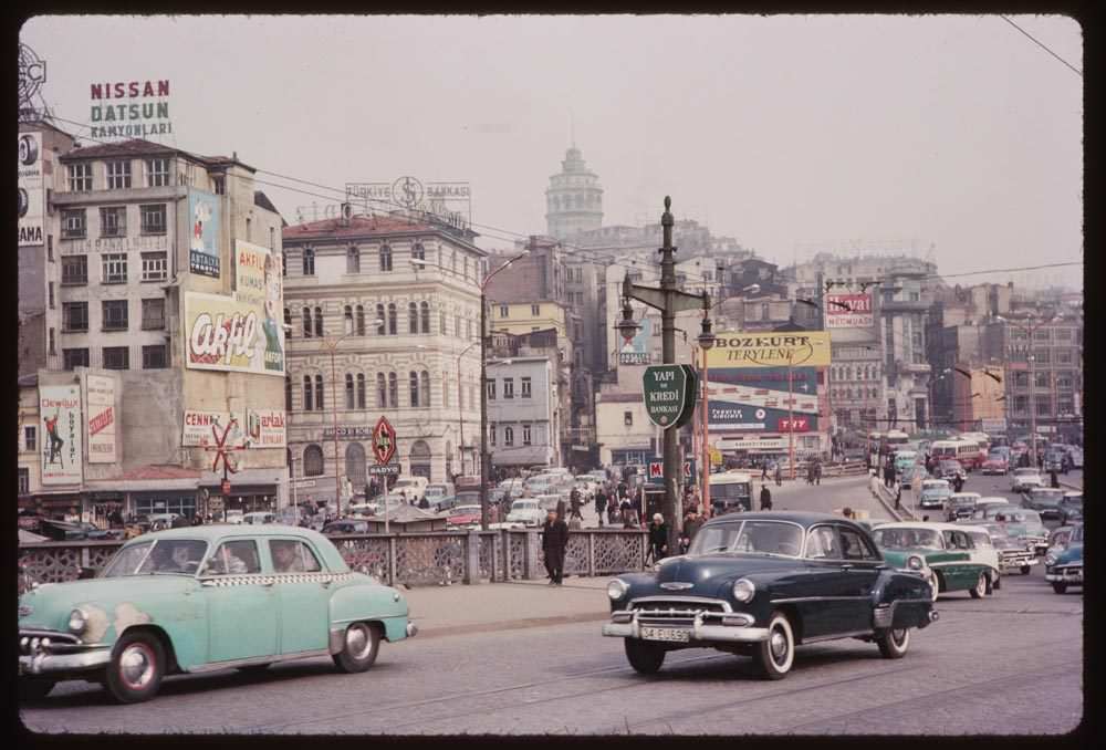 Eski İstanbul / Karaköy-Galata / 7 Nisan 1965 Charles W. Cushman Photograph Collection