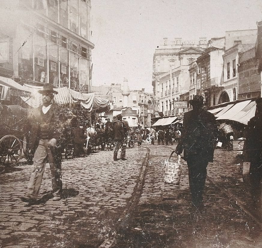 Eski İstanbul / Karaköy llerde Bektaş Mehmet Efendi Mescidi