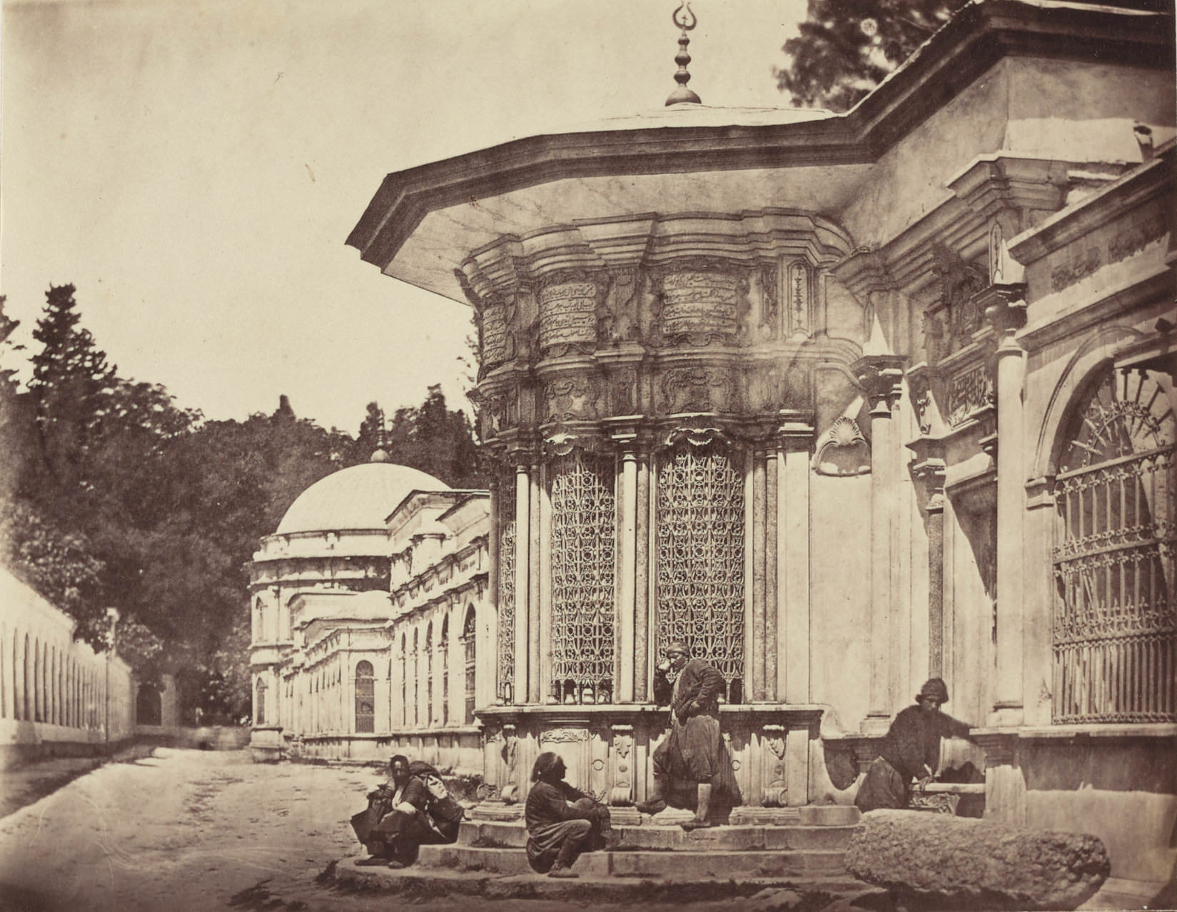 Eyüp Mihrişah Sultan Sebili / James Robertson Fotoğrafı / 1850'ler