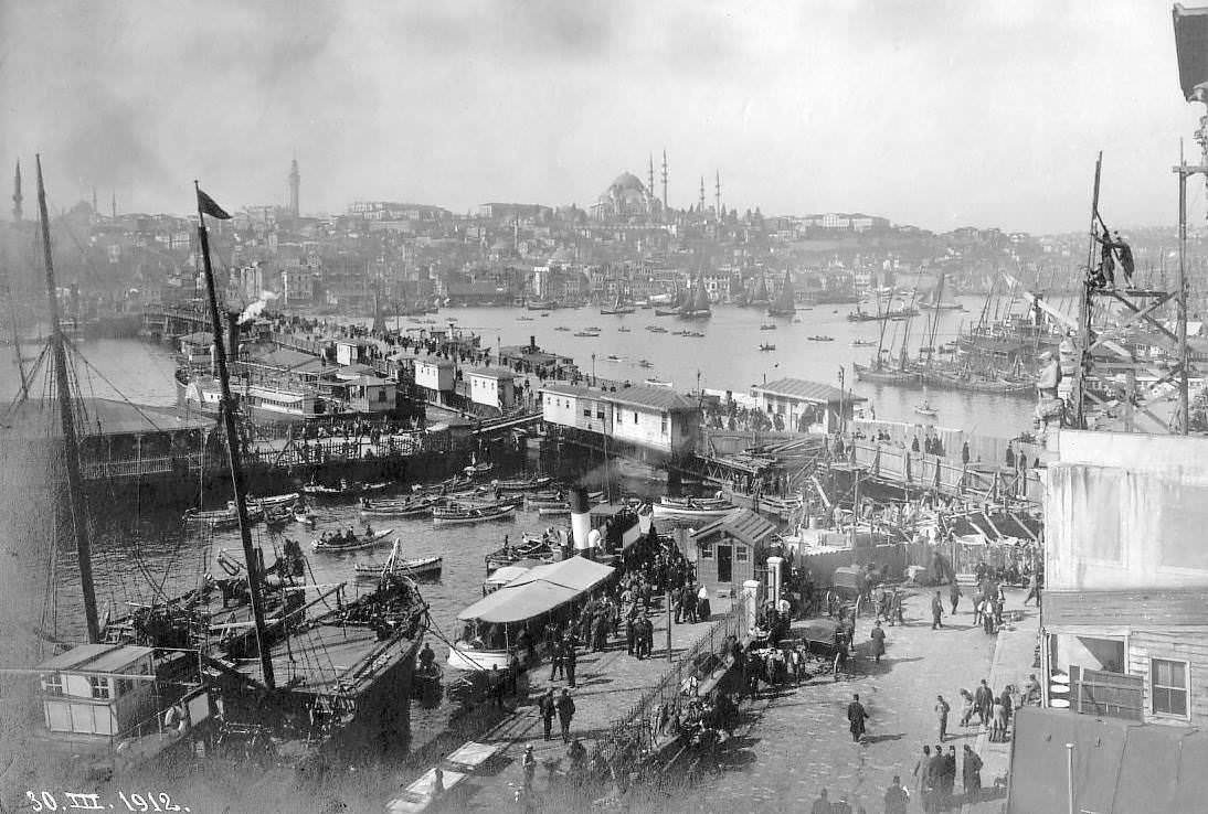 Galata Köprüsü / 1919