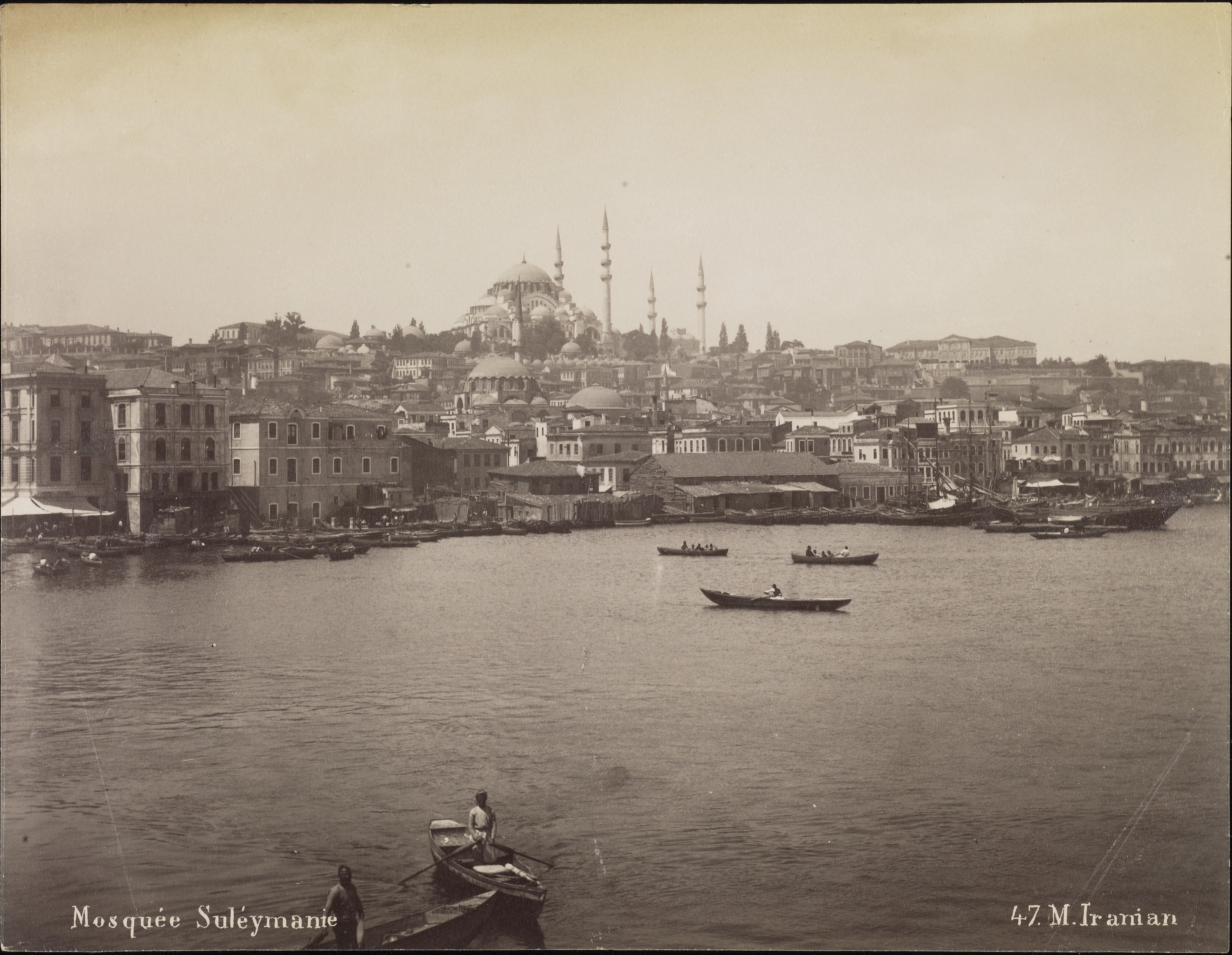 Galata Köprüsü Üzerinden Haliç ve Süleymaniye Bölgesi  / Mihran İranian Fotoğrafı