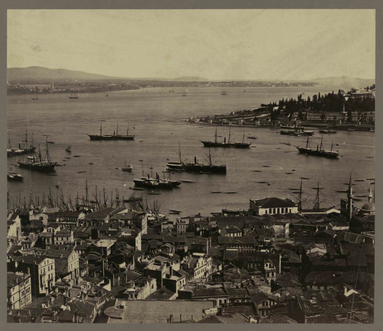 Galata Kulesi'nden Christopher Oscanyan fotoğrafı  1876(?)