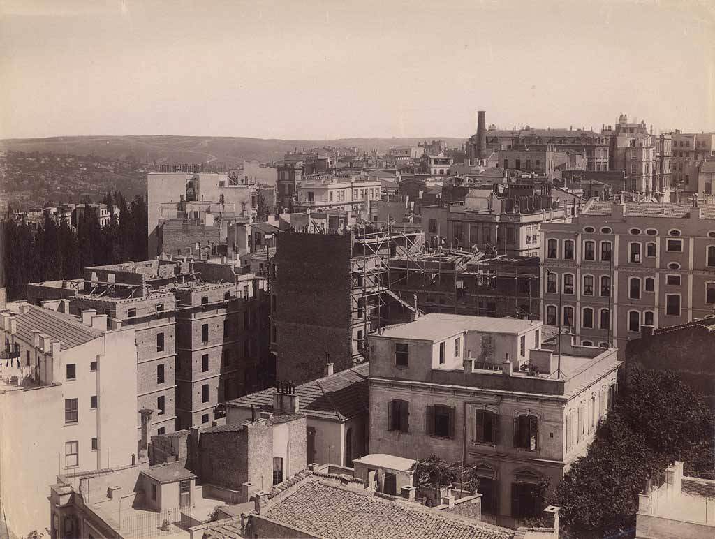 Galata Kulesi'nden Panorama - 10 Mihran Iranian, 1890-1895