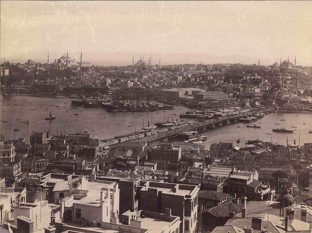 Galata Kulesi'nden Panorama - 5 Mihran Iranian, 1890-1895