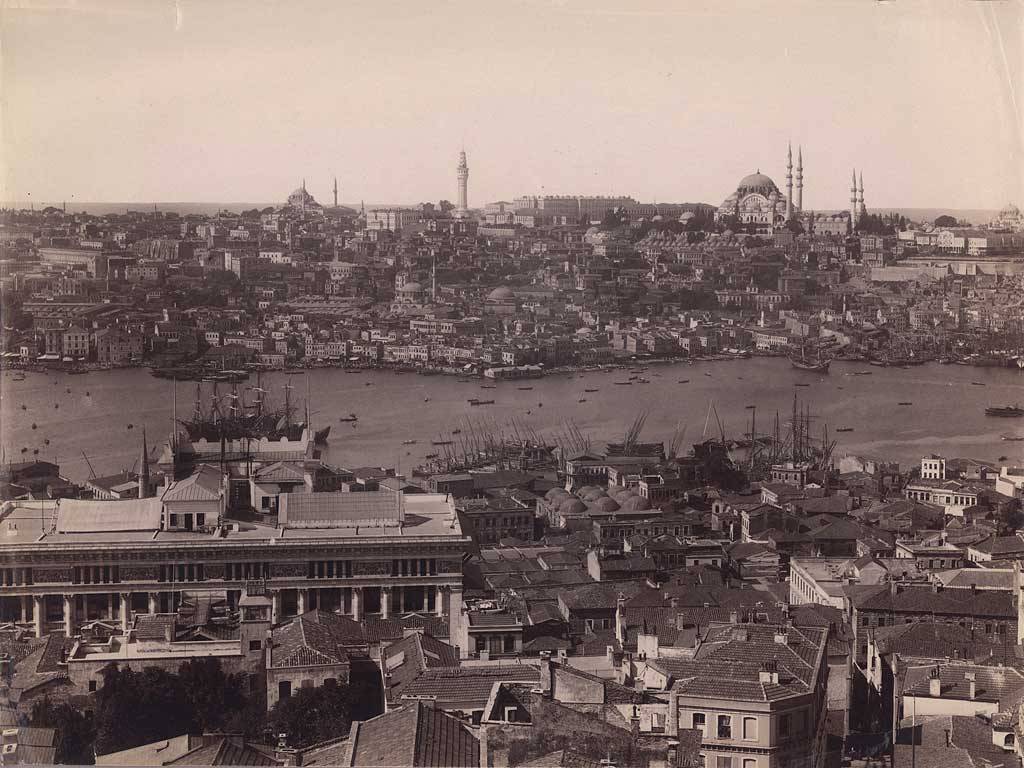 Galata Kulesi'nden Panorama - 6 Mihran Iranian, 1890-1895