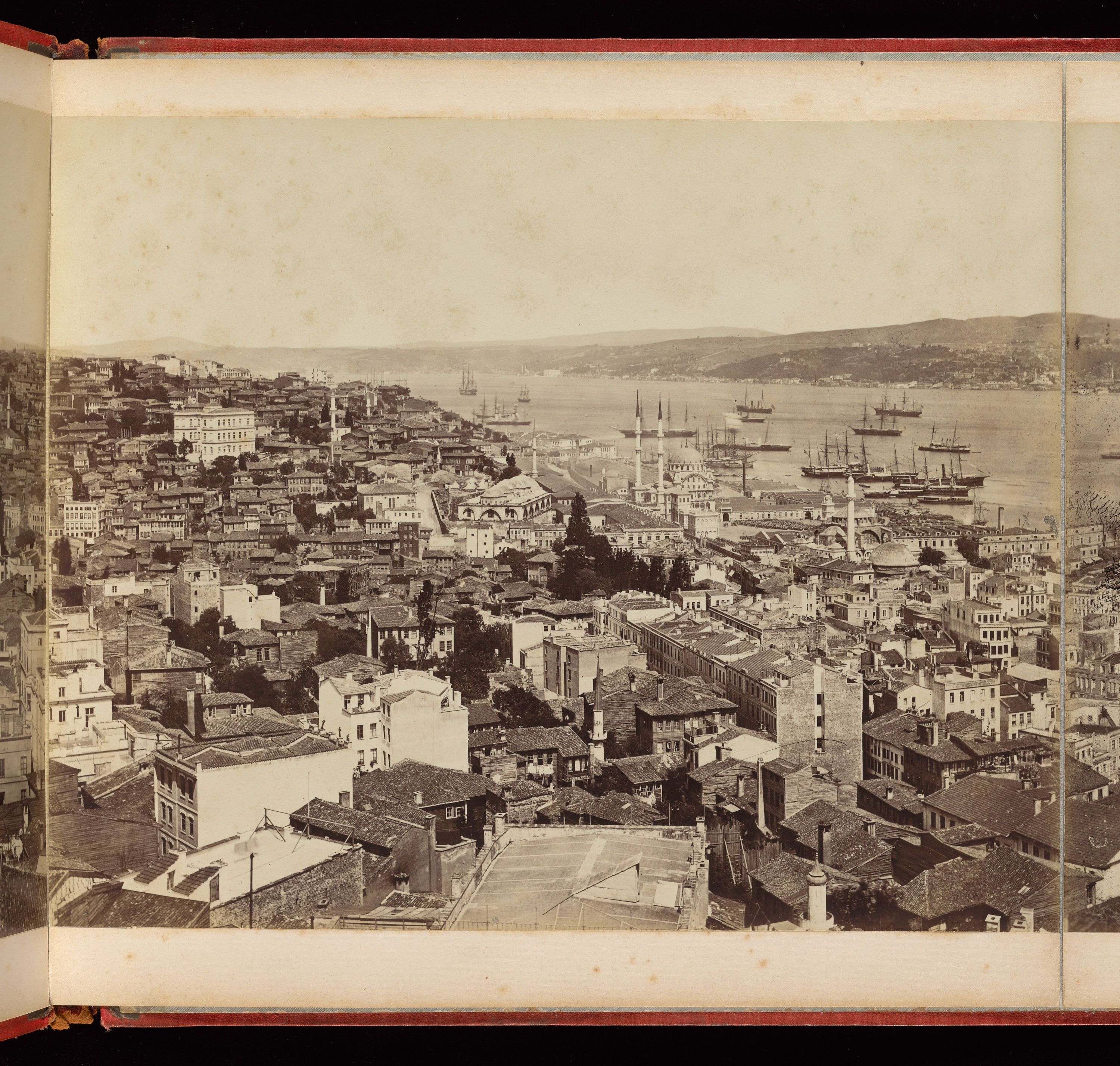 Galata Kulesi'nden Panorama / Sébah & Joaillier / 1878 / 2-10. Parça