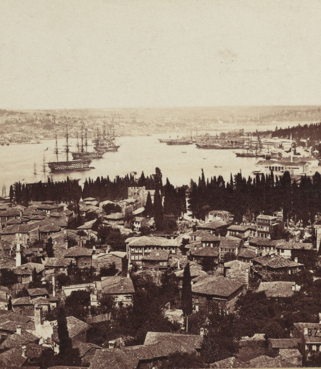 Galata Kulesi'nden Şişhane / 19. Yüzyıl