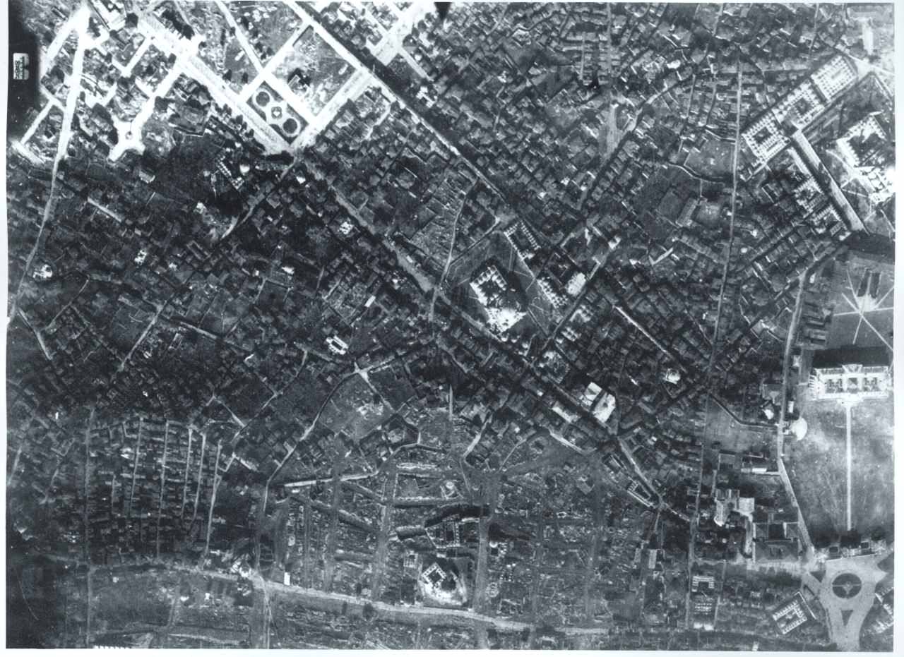 Hava Fotoğrafı: Beyazıt, Laleli, Şehzadebaşı / 1918 yılı