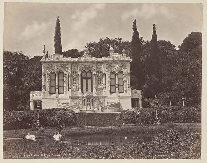 Ihlamur Kasrı Basile Kargopoulo Fotoğrafı 1865-1875