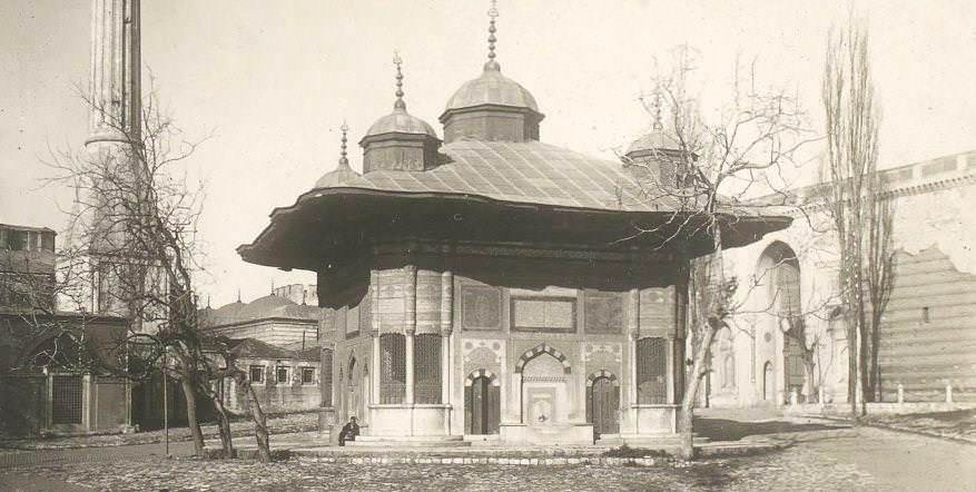III. Ahmet Çeşmesi, 1918