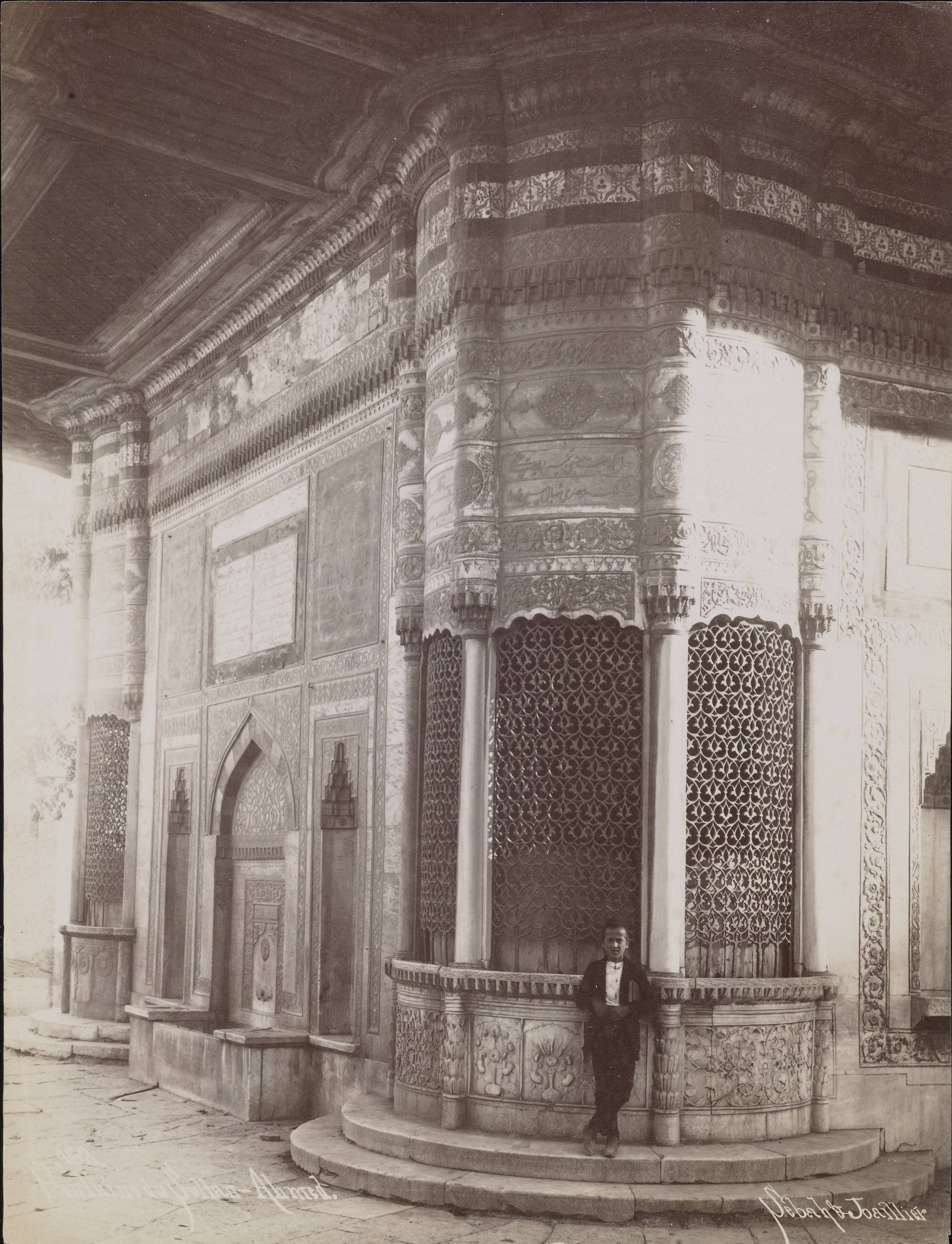 III. Ahmet Çeşmesi / Sébah ve Joaillier Fotoğrafı