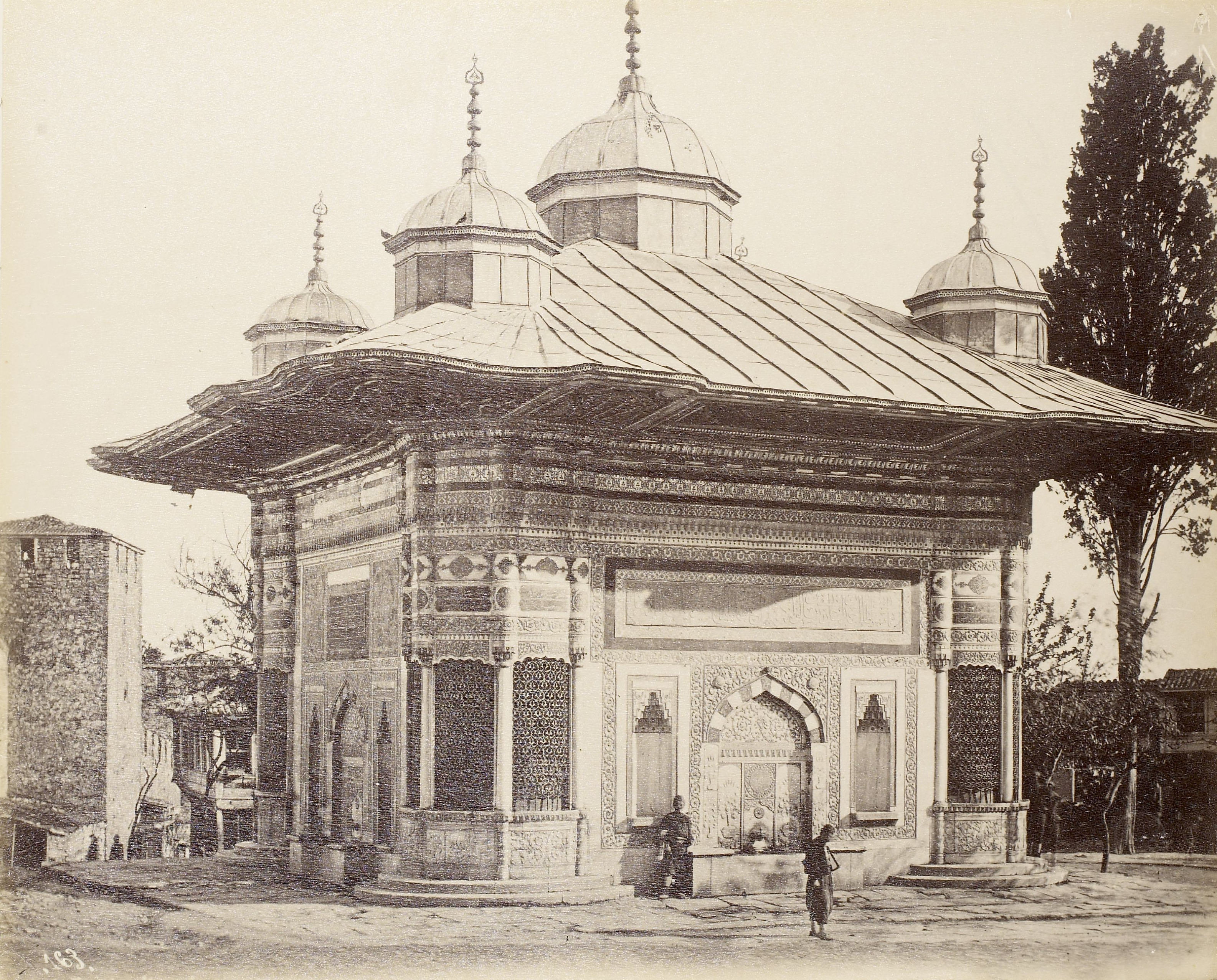 III. Ahmet Çeşmesi / Sébah & Joaillier Fotoğrafı