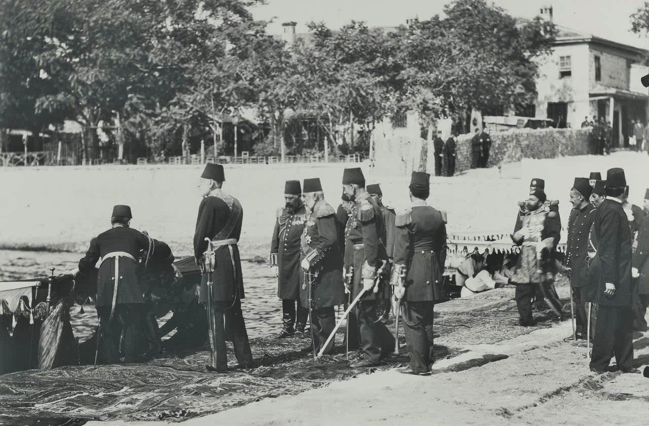 İran lideri Muzaffereddin Şah'ın İstanbul ziyareti  29 Ekim 1900