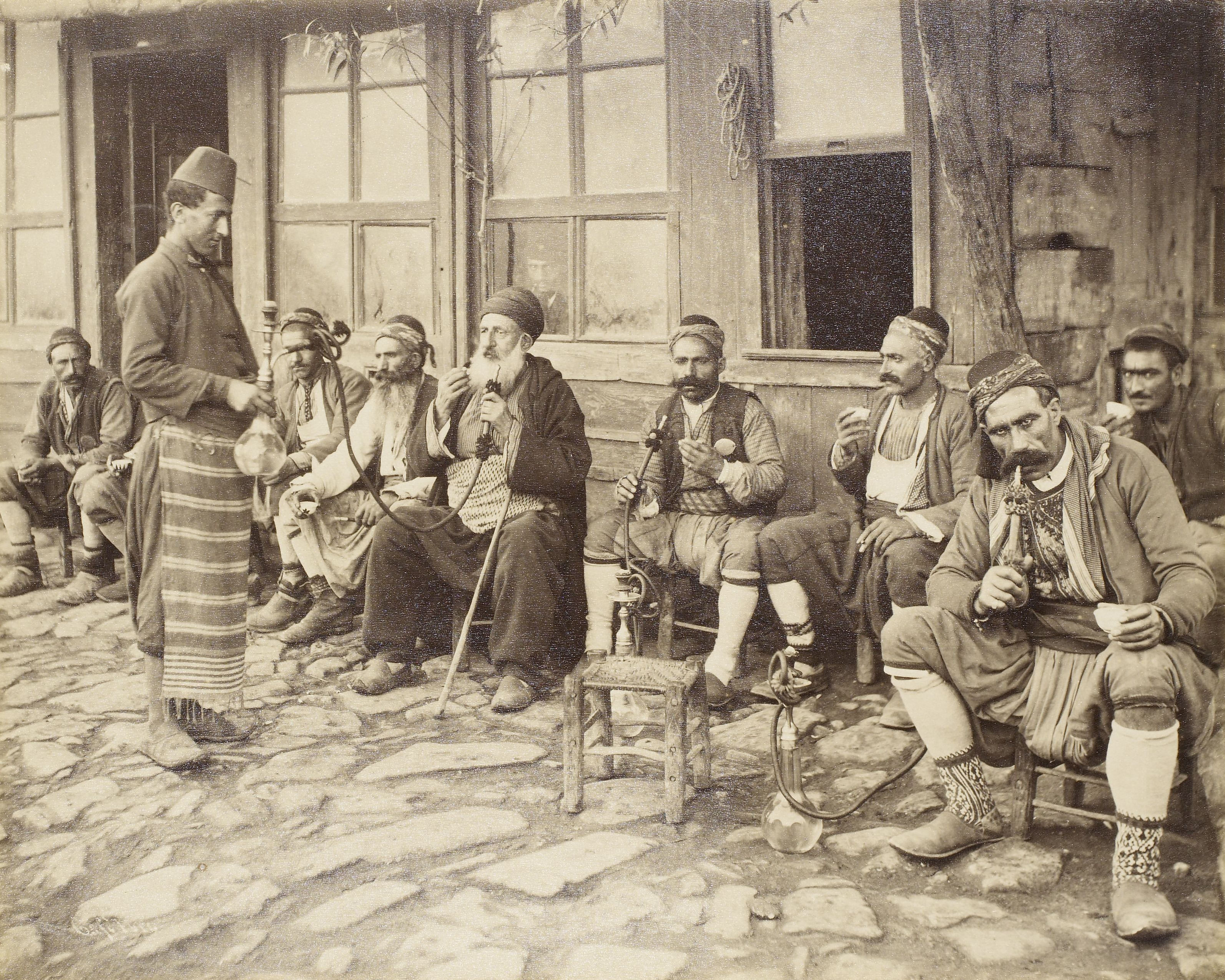 Kahvehane / Sébah & Joaillier Fotoğrafı