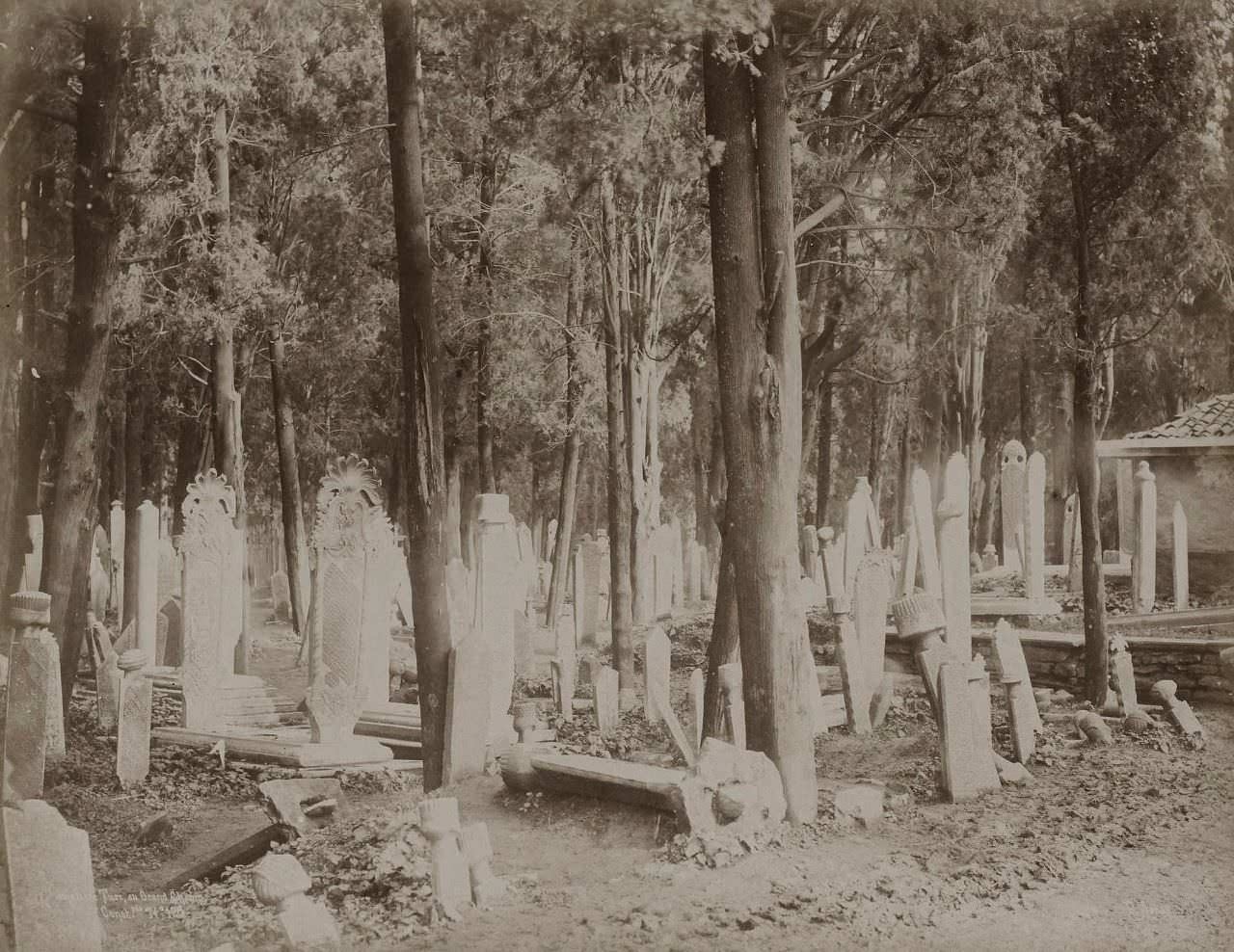 Karacaahmet Pascal Sébah, 1870