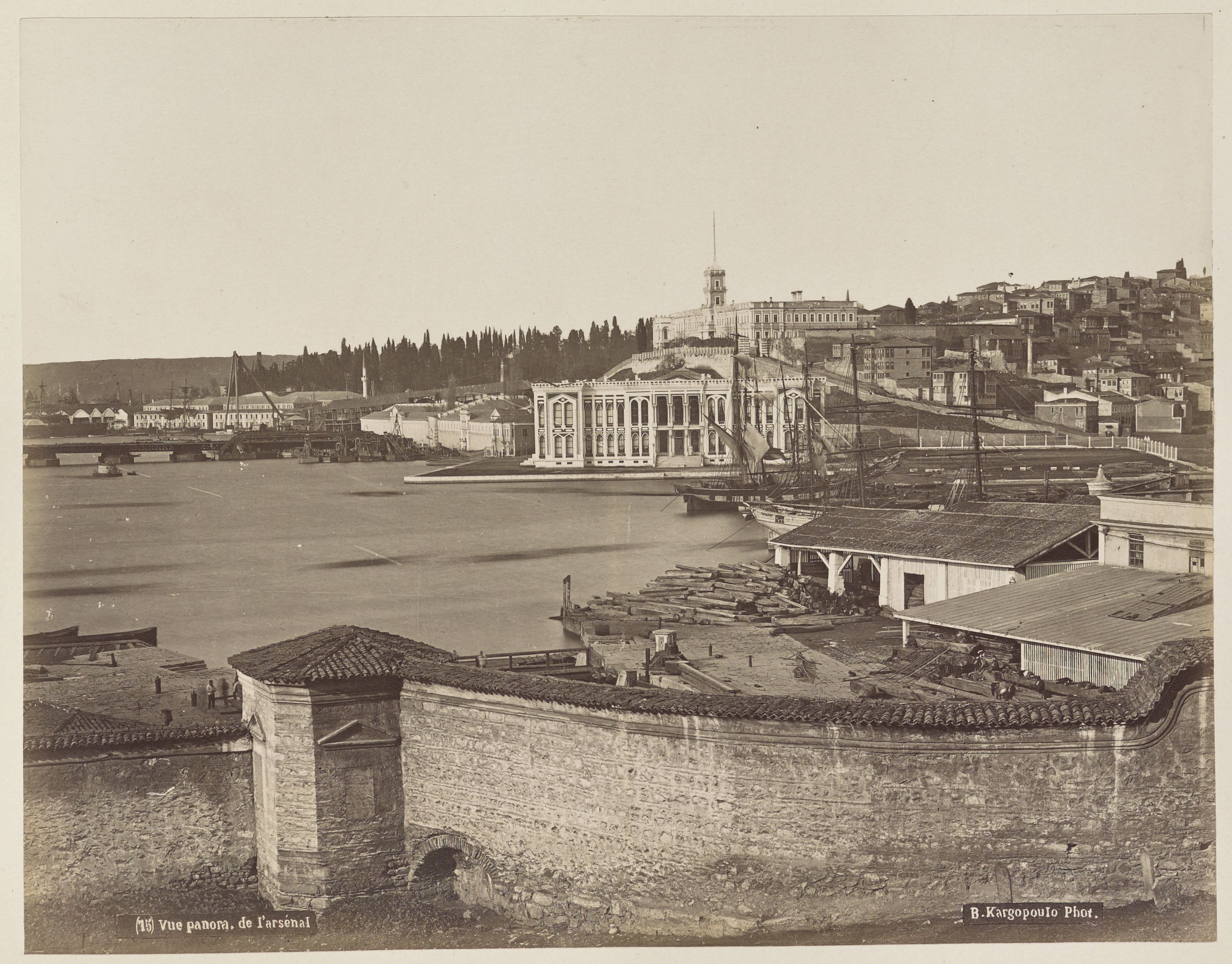 Kasımpaşa Basile Kargopoulo Fotoğrafı 1865-1875