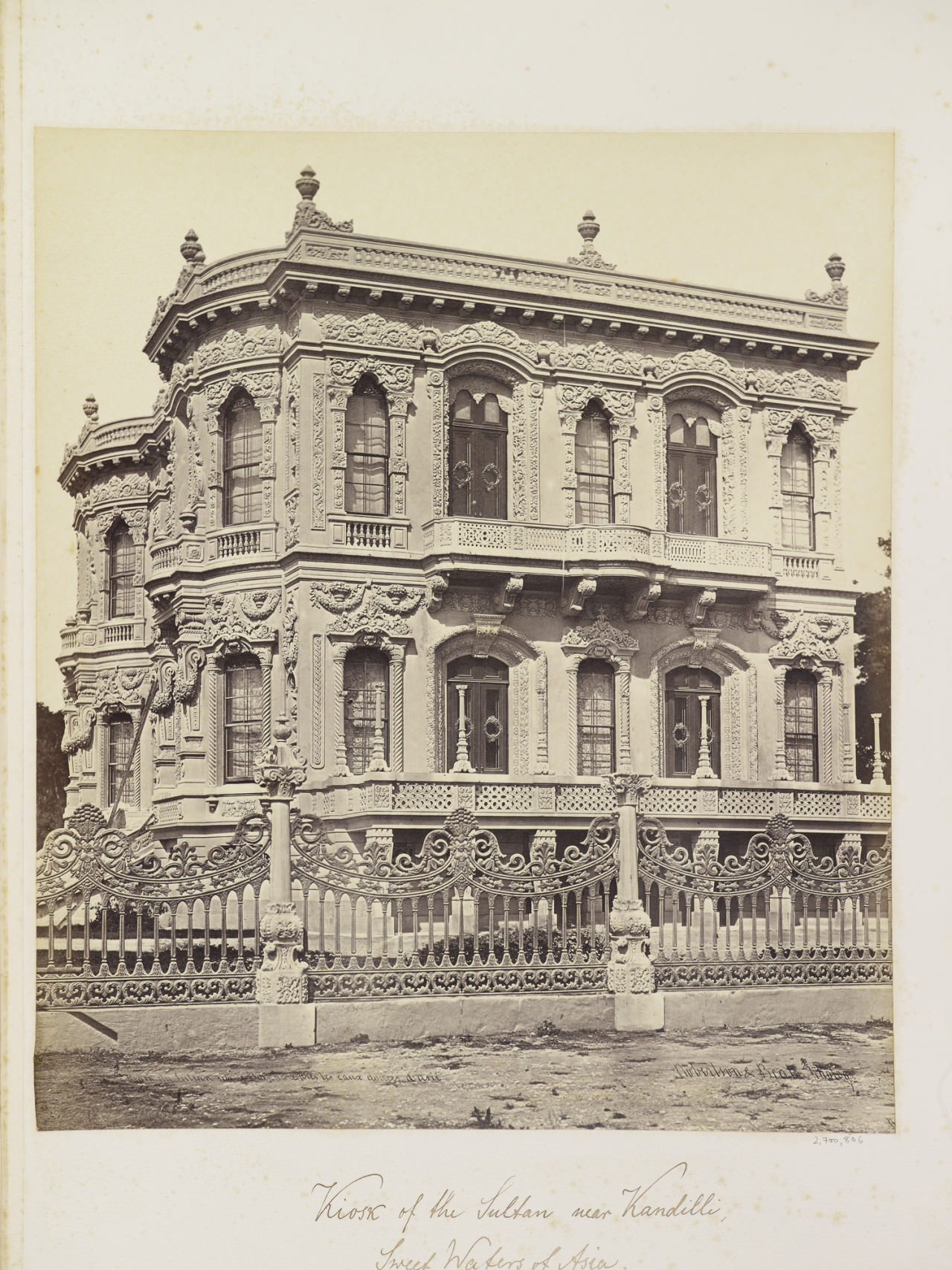 Küçüksu Kasrı Robertson & Beato 1856-57