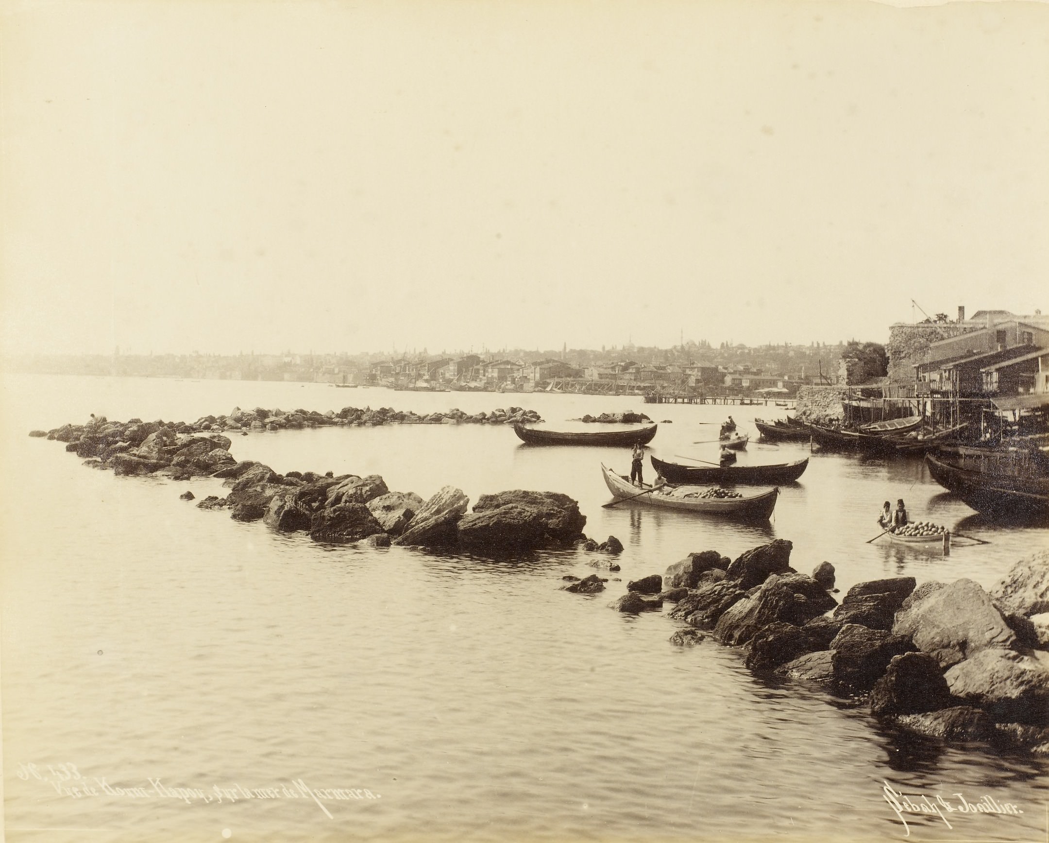 Kumkapı Sahili / Sébah ve Joaillier Fotoğrafı 