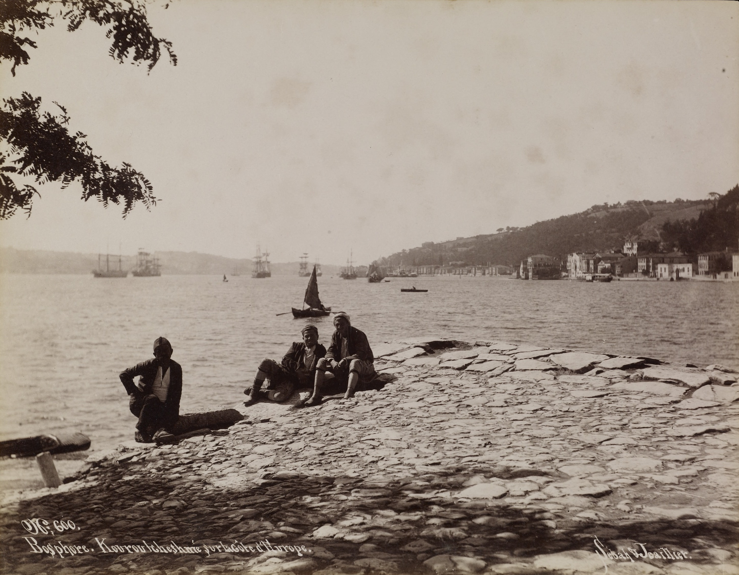 Kuruçeşme / Sébah ve Joaillier Fotoğrafı / 1883 Sonrası