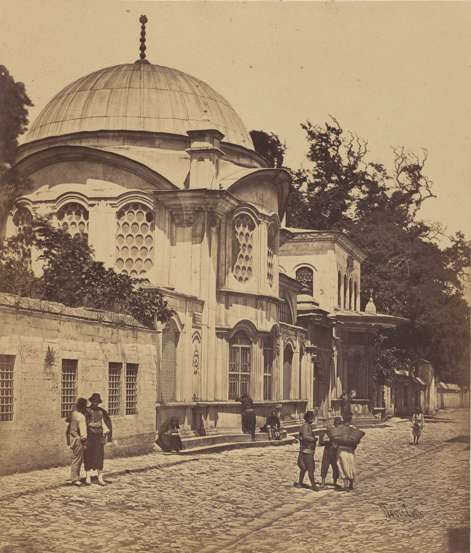 Mihrişah Valide Sultan Türbesi / James Robertson Fotoğrafı / 1850'ler