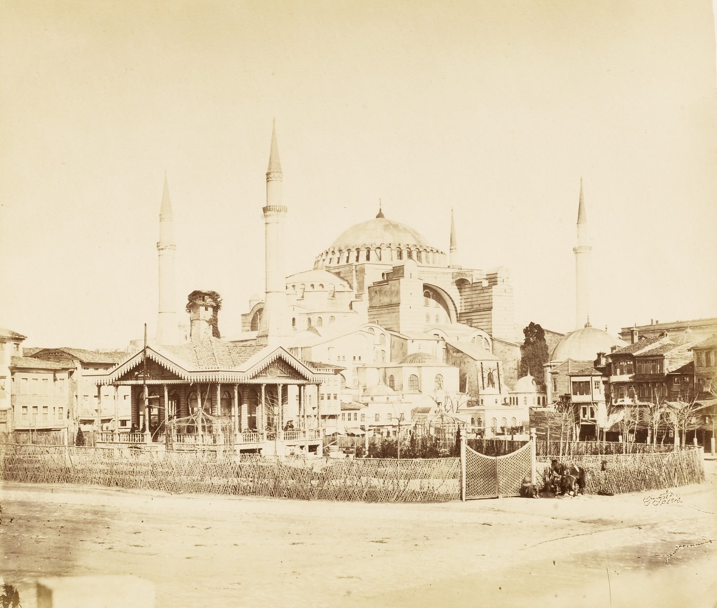 Millet Bahçesi ve Ayasofya / Christian Paier Fotoğrafı 