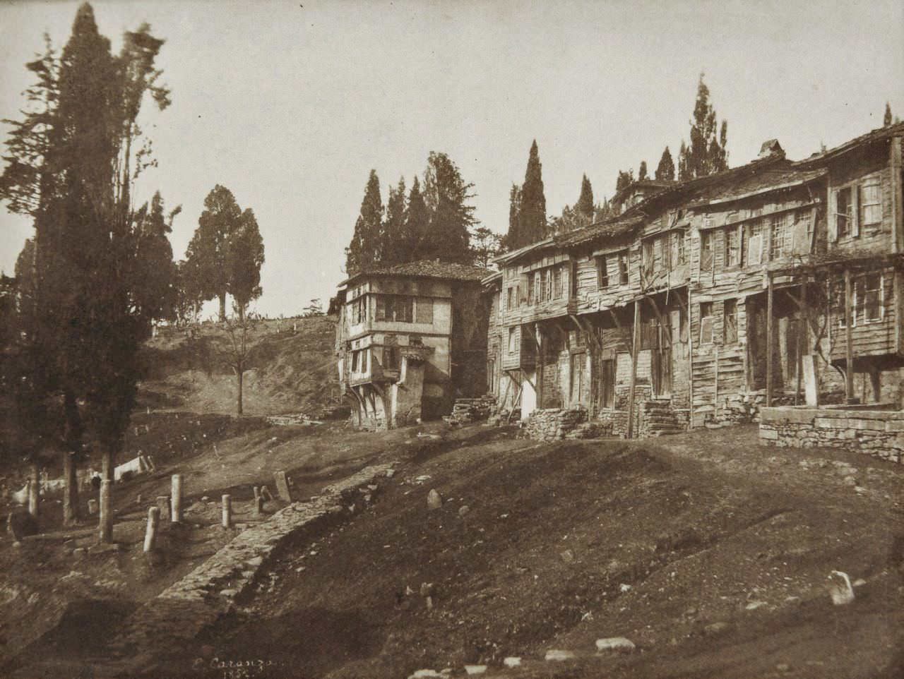 Muhtemelen Galata Bölgesi'nde Ernest de Caranza 1852