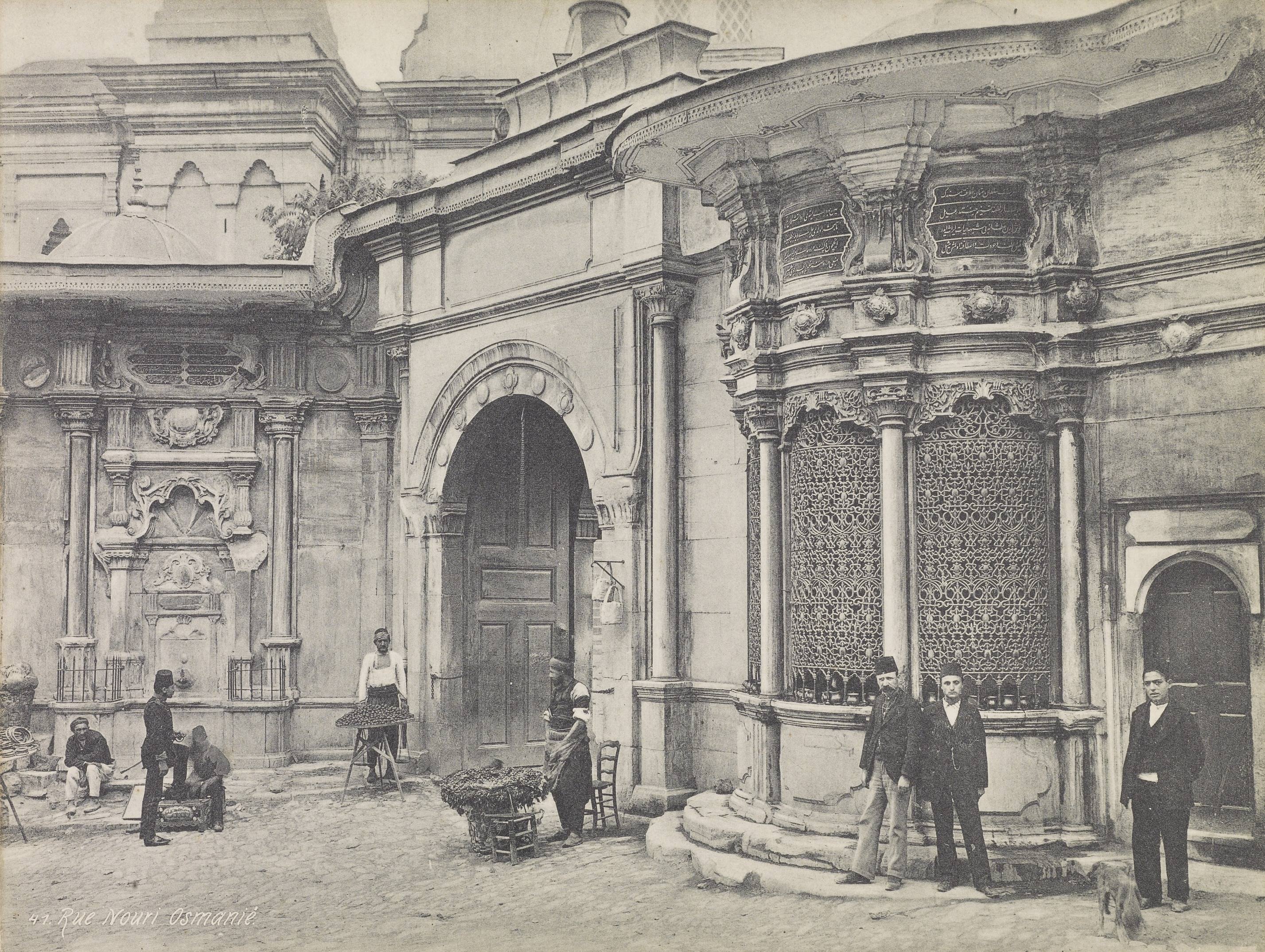 Nuruosmaniye Camii Sebili / Sébah ve Joaillier Fotoğrafı