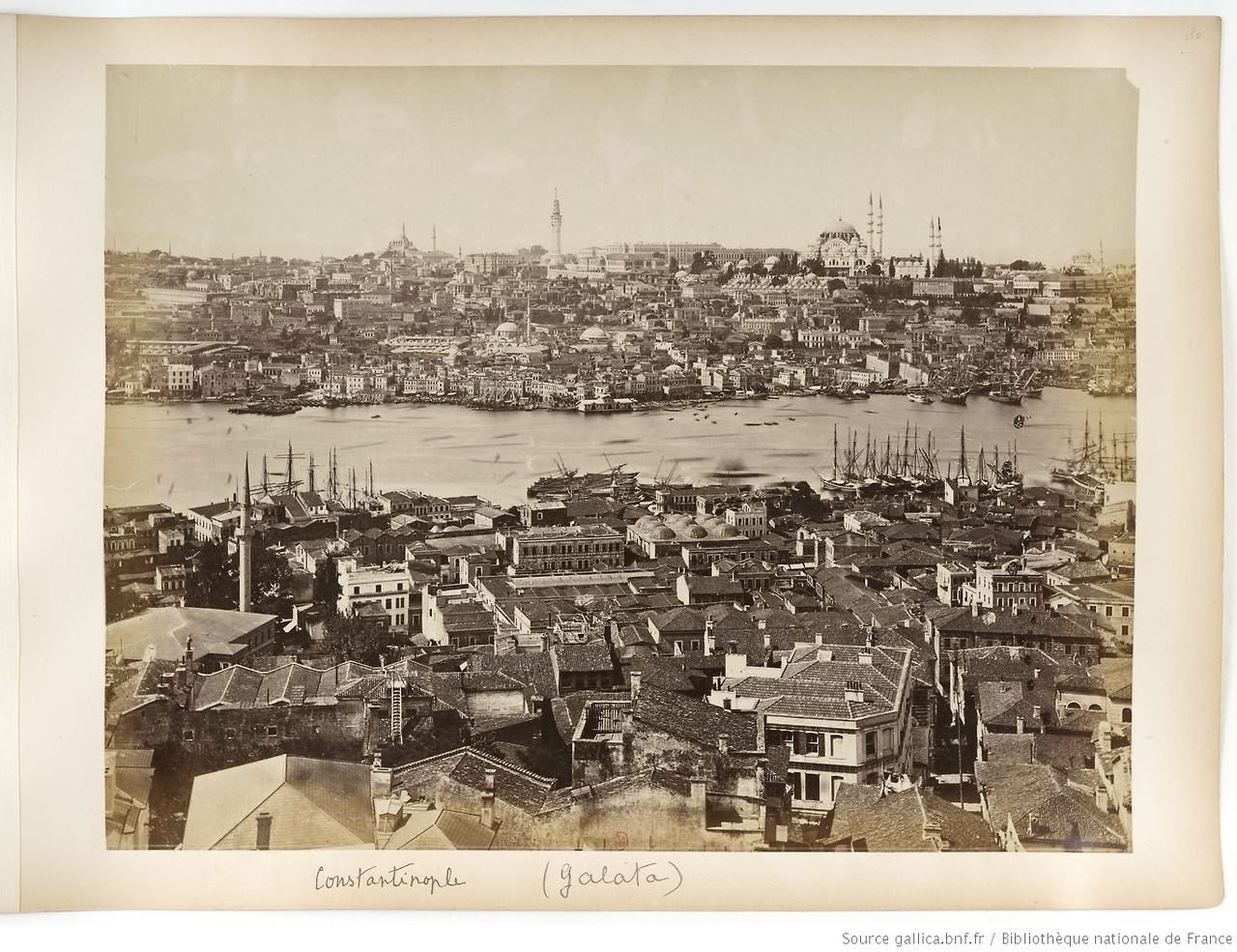 Pascal Sébah Fotoğraflarında Galata Kulesi’nden Panorama