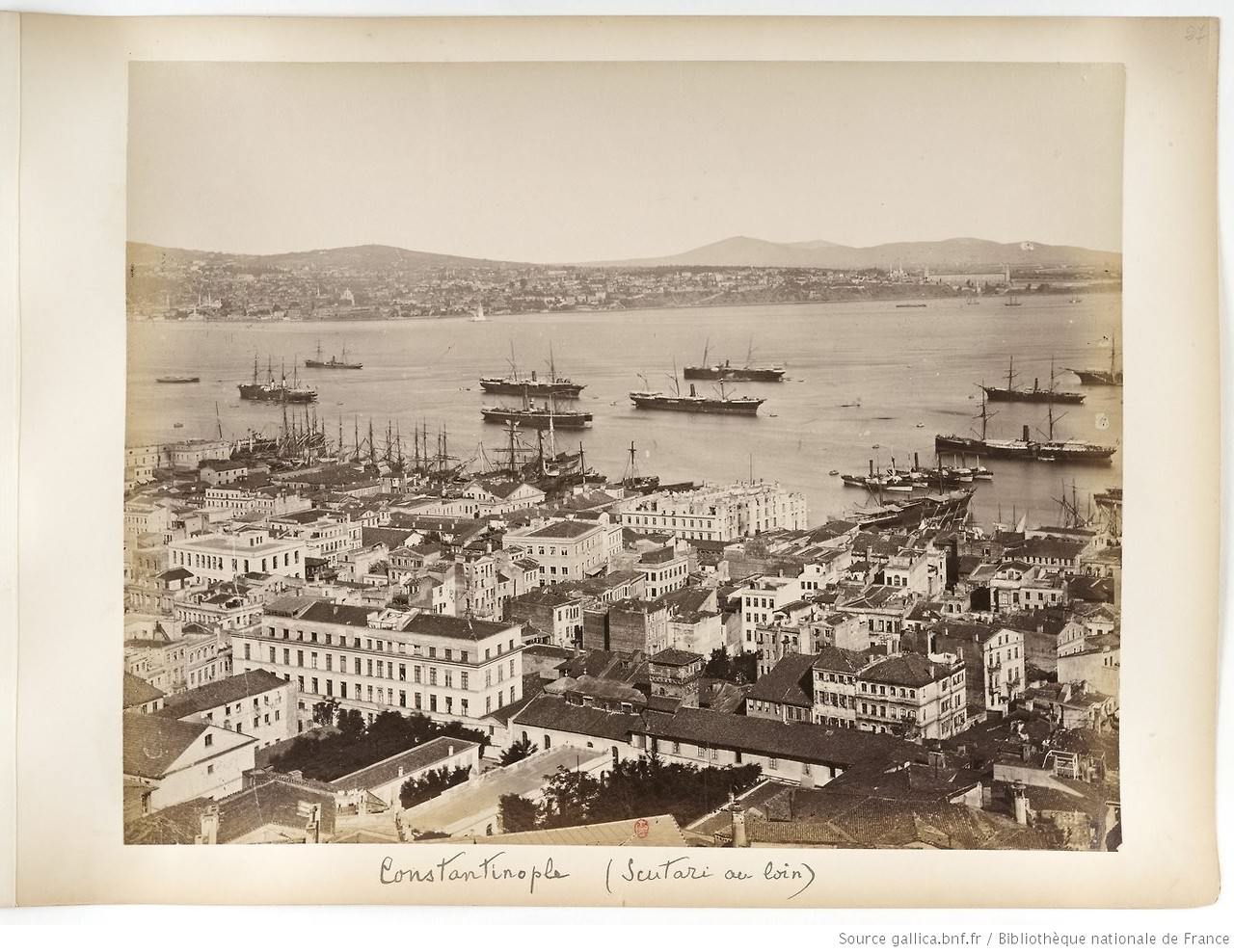 Pascal Sébah Fotoğraflarında Galata Kulesi’nden Panorama